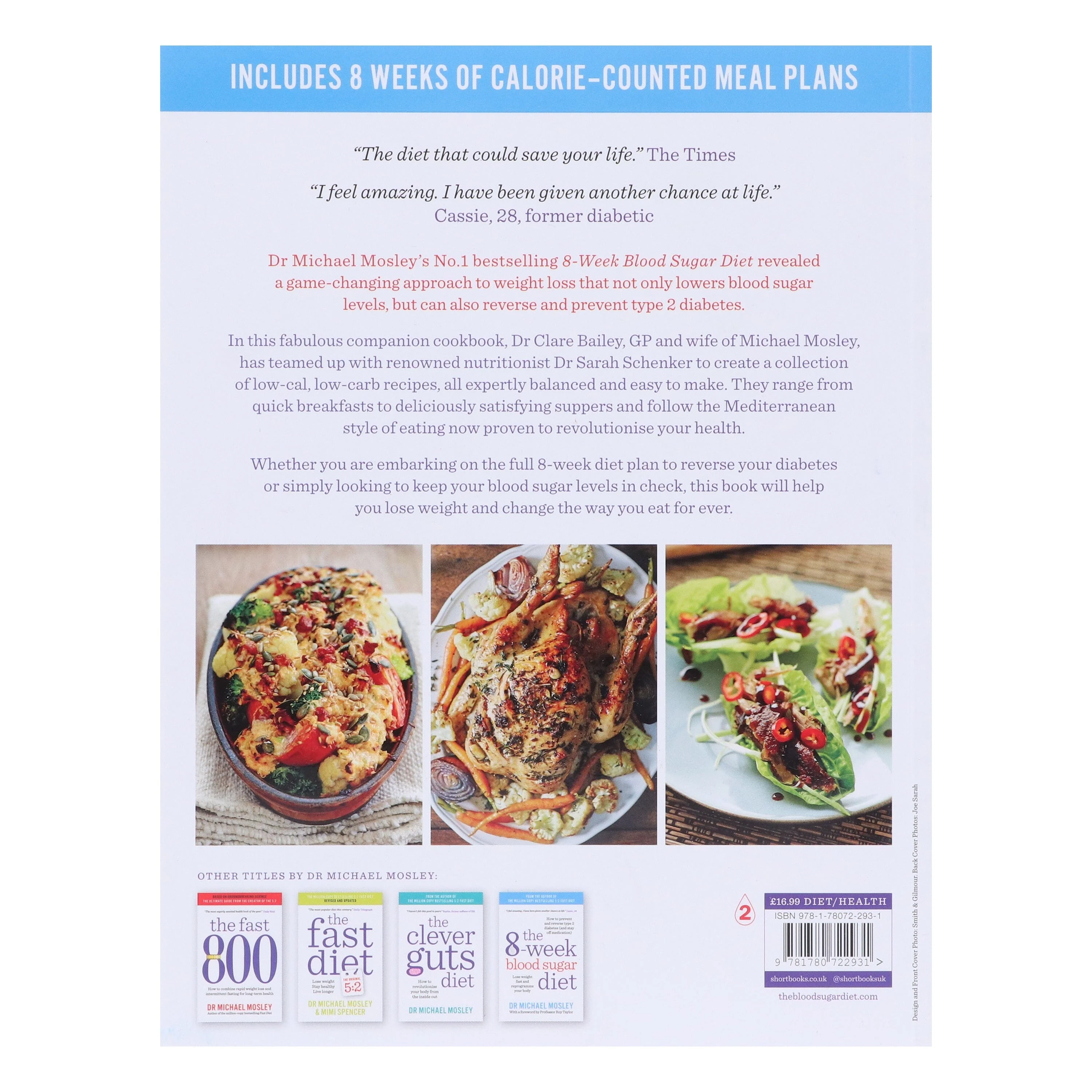 The 8-Week Blood Sugar Diet Recipe Book by Dr Clare Bailey - Non Fiction - Paperback - Image 3