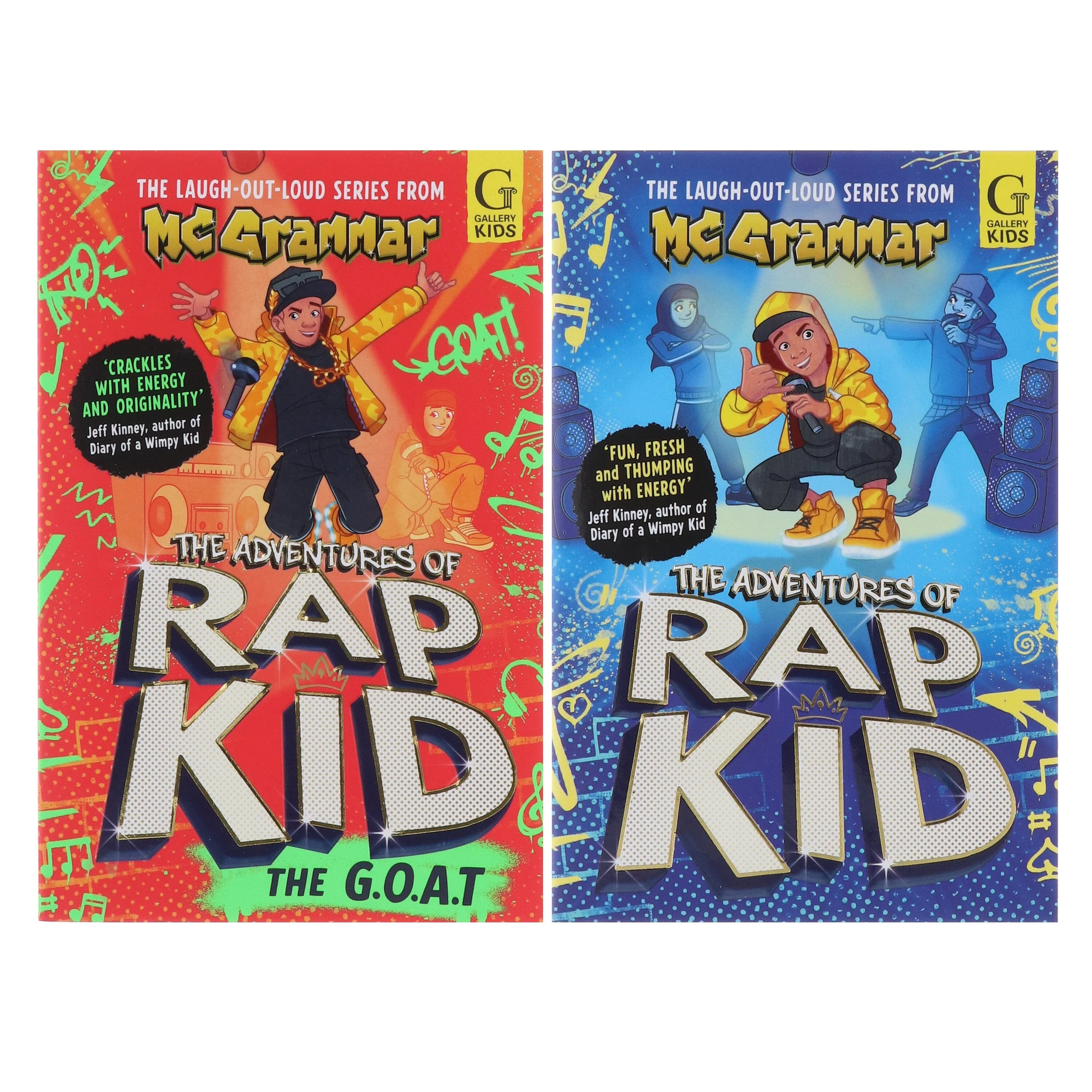 The Adventures of Rap Kid Series by MC Grammar 2 Books Collection Set - Ages 8+ - Paperback - Image 2