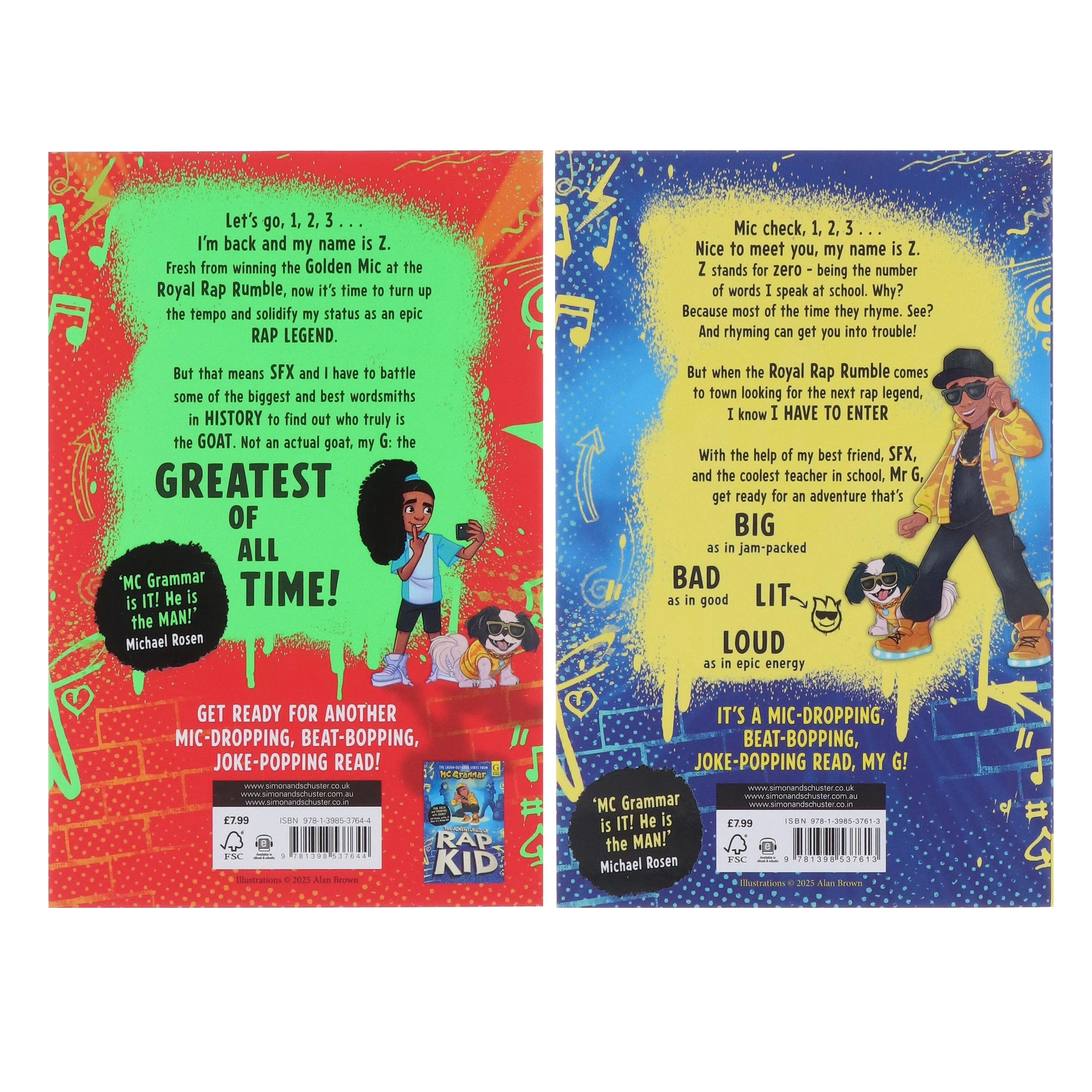 The Adventures of Rap Kid Series by MC Grammar 2 Books Collection Set - Ages 8+ - Paperback - Image 3