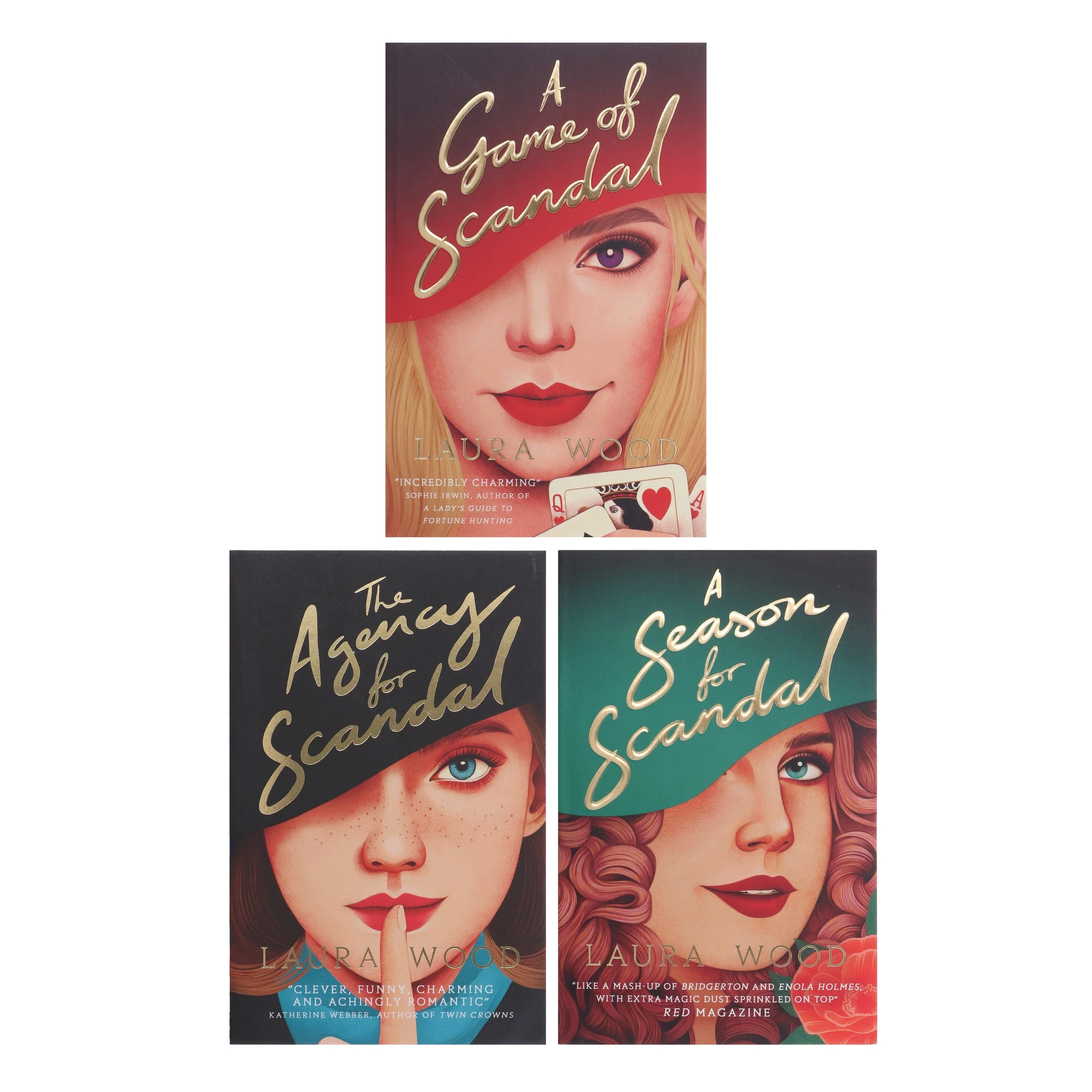 The Agency For Scandal Series by Laura Wood 3 Books Collection Set - Fiction - Paperback - Image 2
