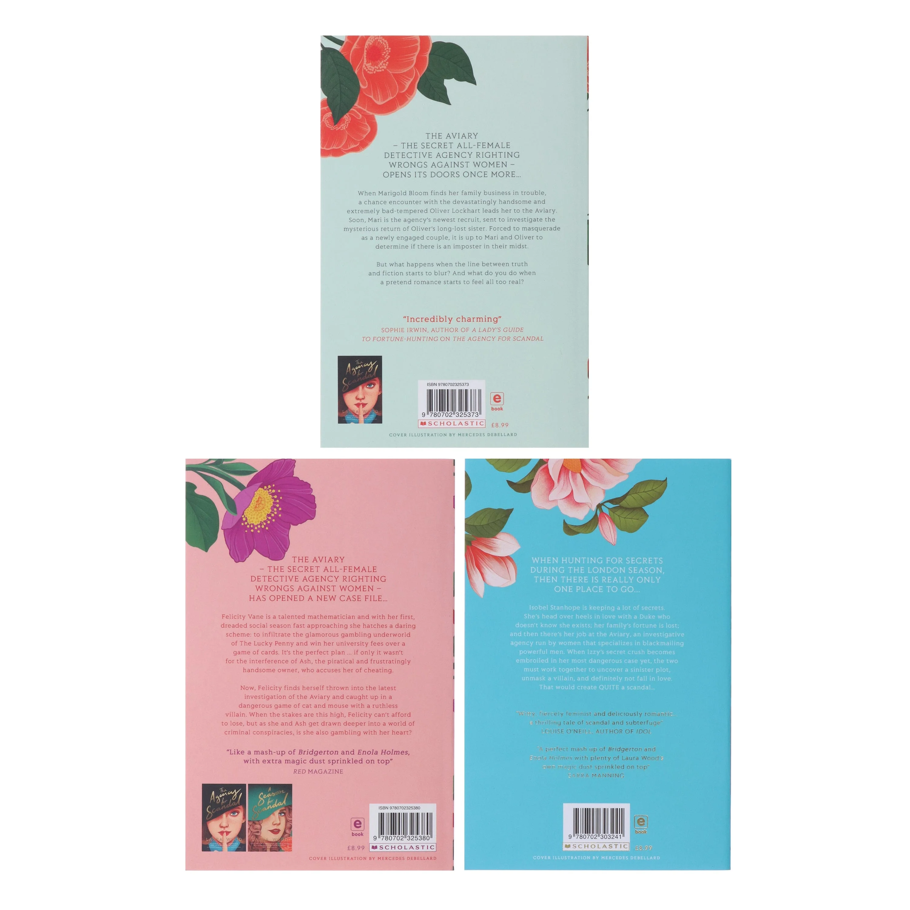 The Agency For Scandal Series by Laura Wood 3 Books Collection Set - Fiction - Paperback - Image 3