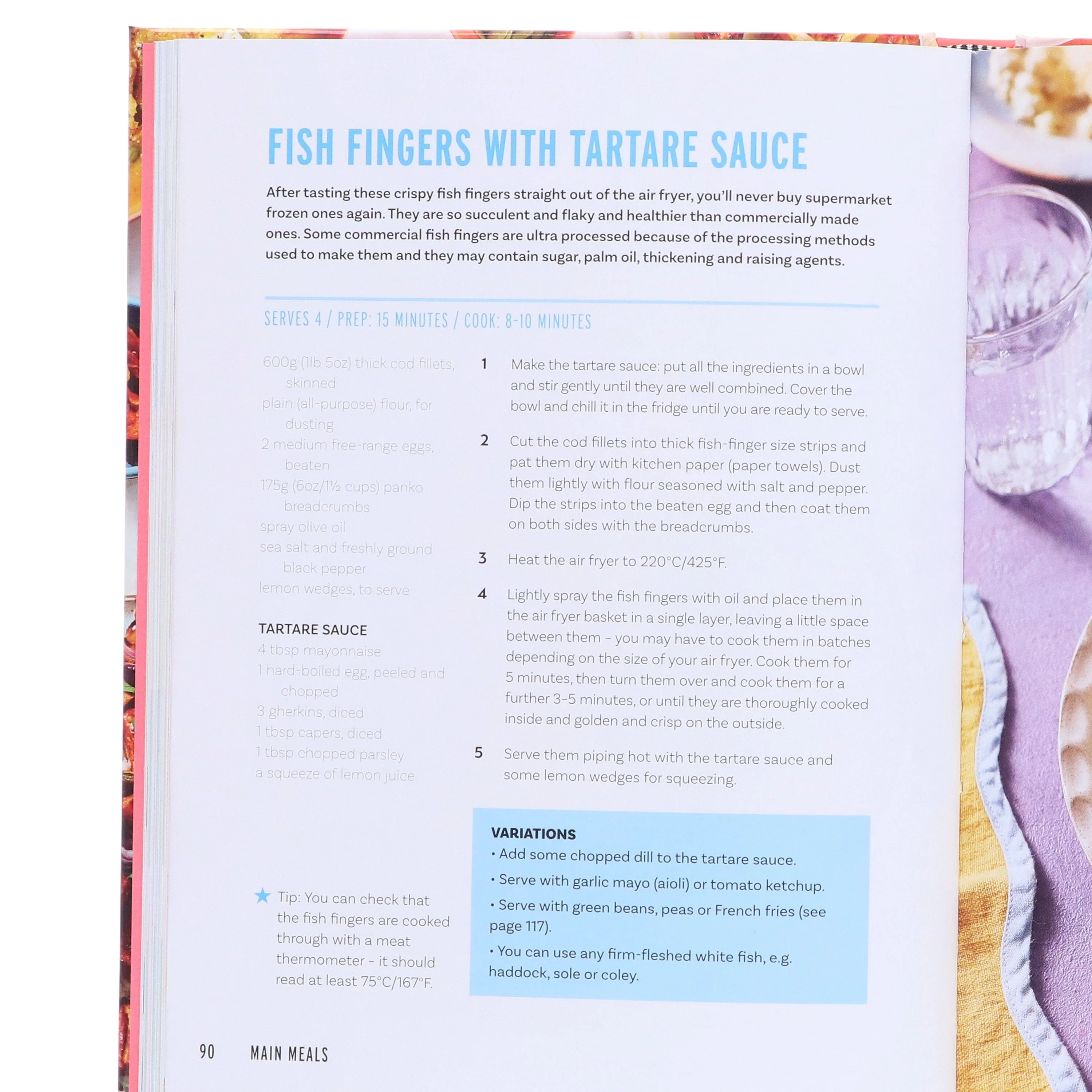 The Anti-Processed Air Fryer Cookbook: Ditch ultra-processed food with these 90 speedy recipes by Heather Thomas - Non Fiction - Hardback - Image 7