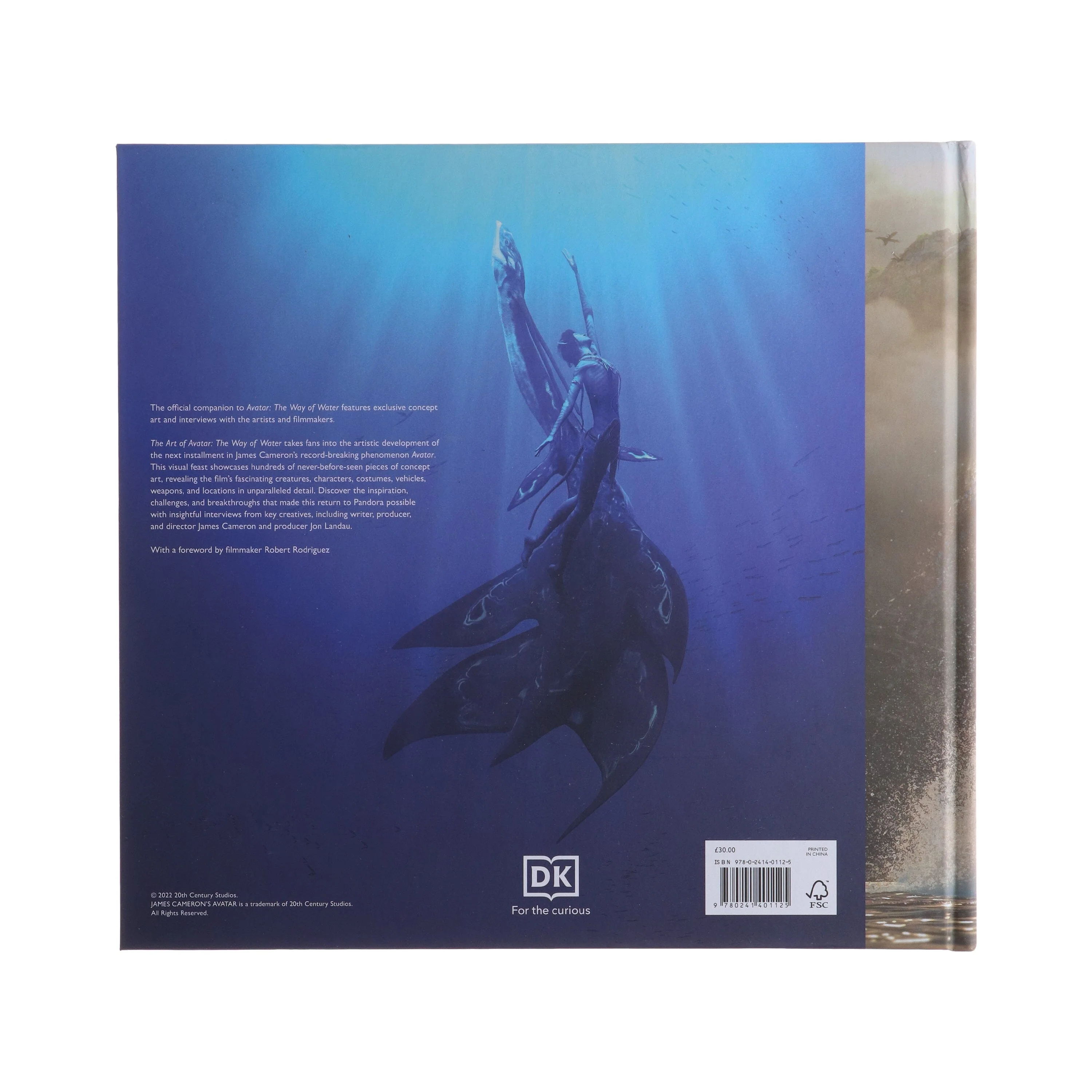 The Art of Avatar: The Way of Water by Tara Bennett - Non Fiction - Hardback - Image 3