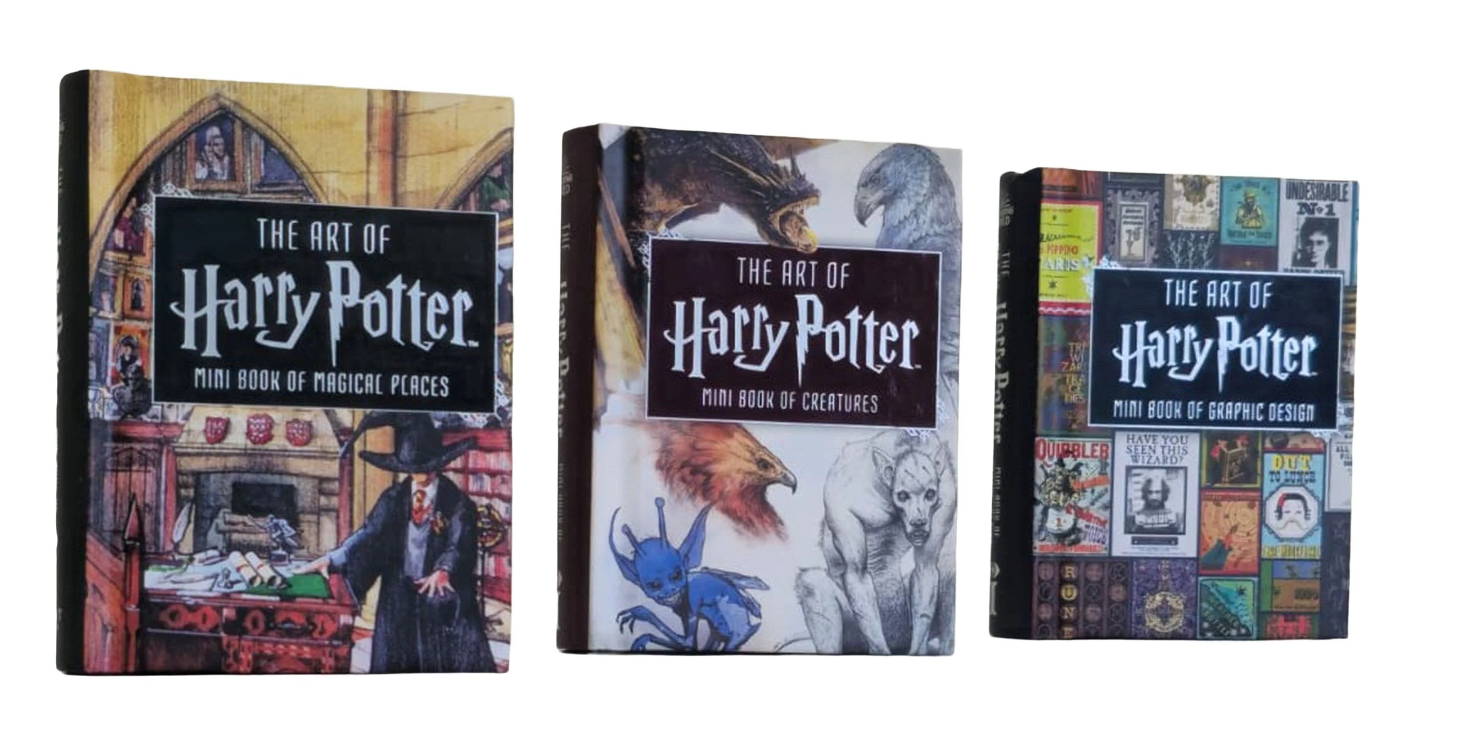 The Art of Harry Potter Series 3 Mini Books Collection Set - Ages 9+ - Hardback - Image 3