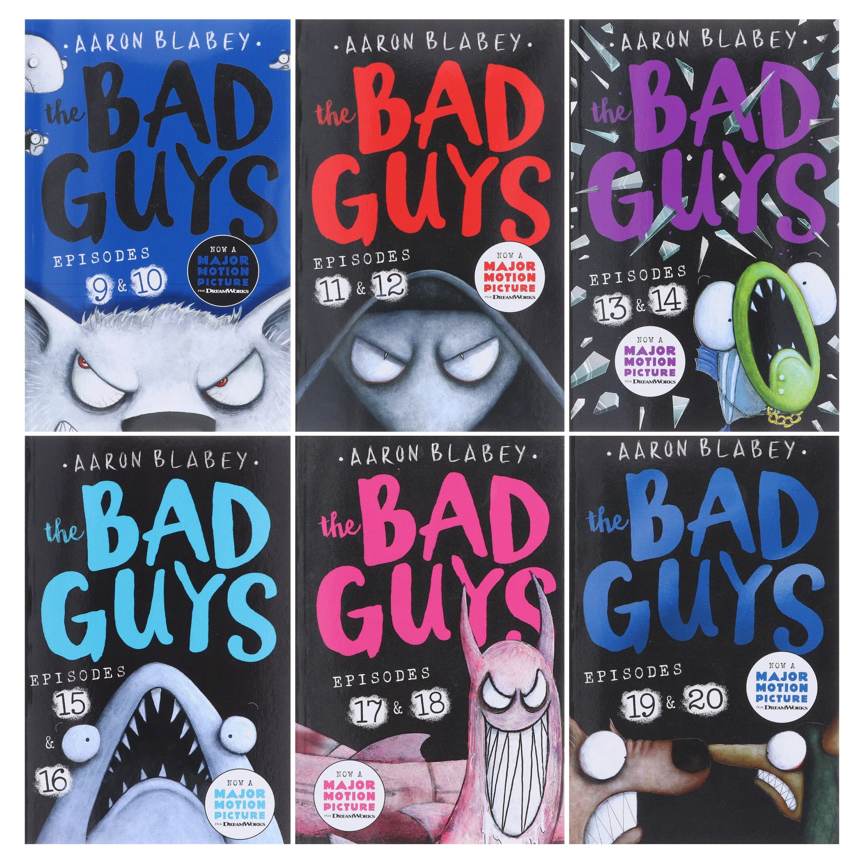 The Bad Guys Episodes 9-20 By Aaron Blabey 6 Books Collection Set - Ages 7-9 - Paperback - Image 2
