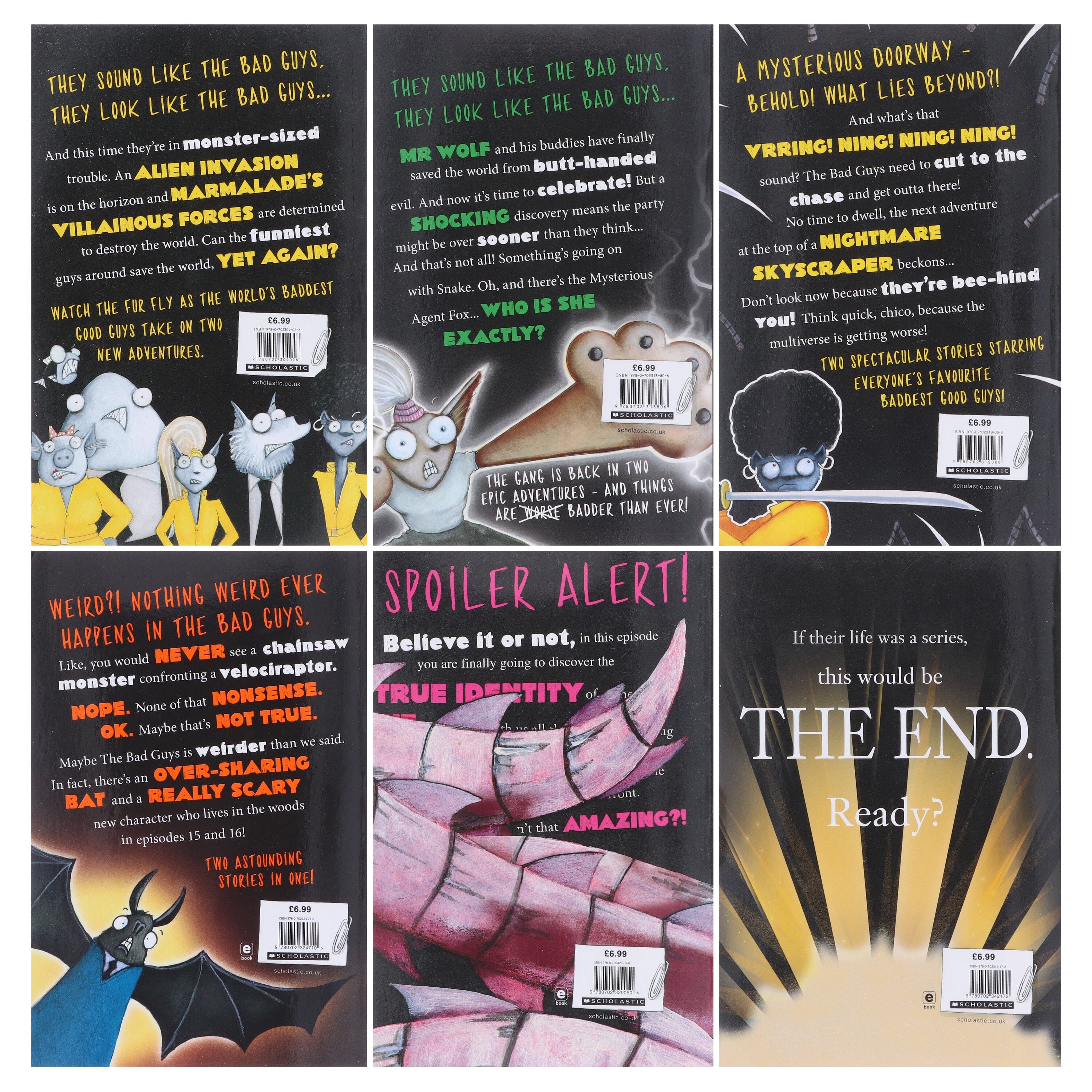 The Bad Guys Episodes 9-20 By Aaron Blabey 6 Books Collection Set - Ages 7-9 - Paperback - Image 3