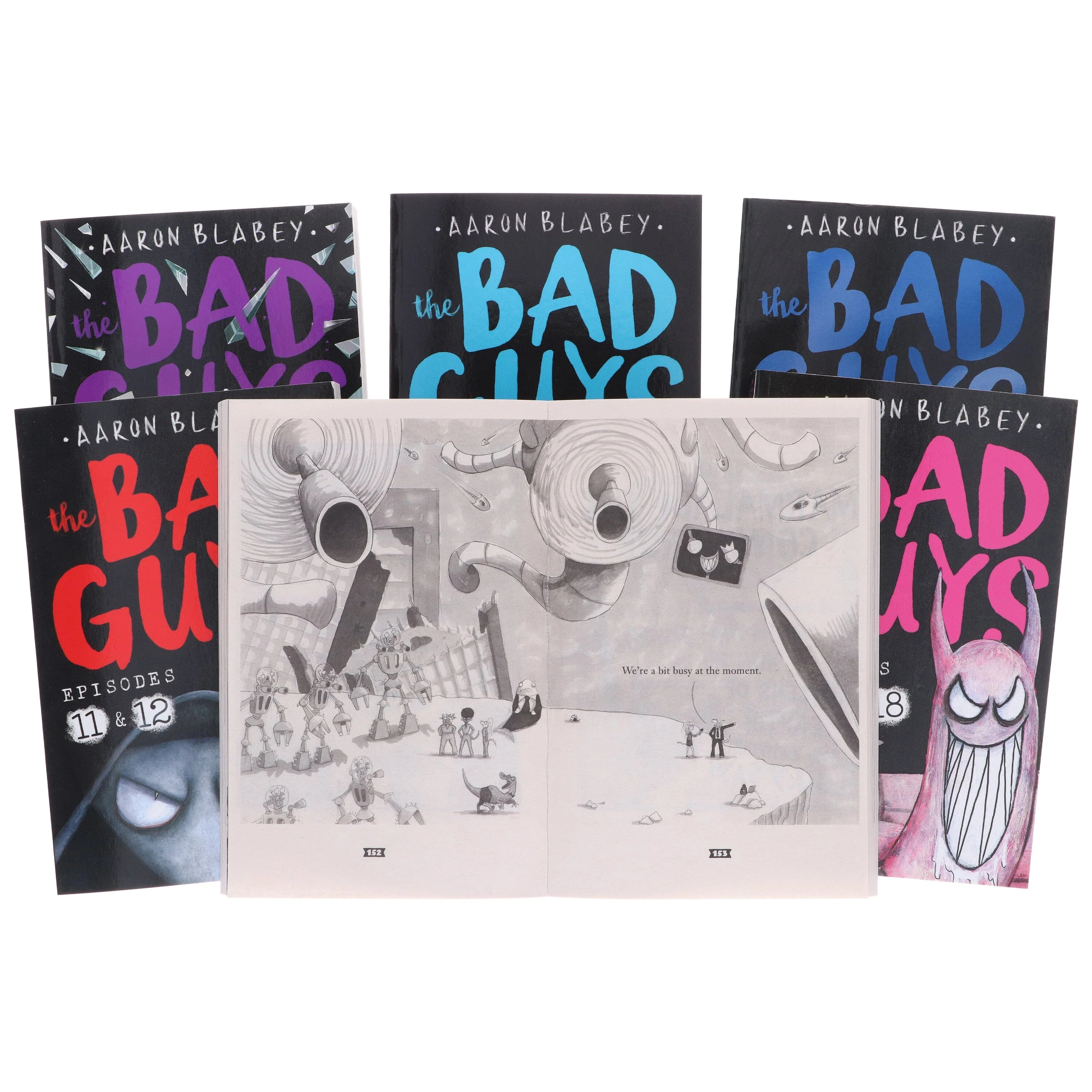 The Bad Guys Episodes 9-20 By Aaron Blabey 6 Books Collection Set - Ages 7-9 - Paperback - Image 7