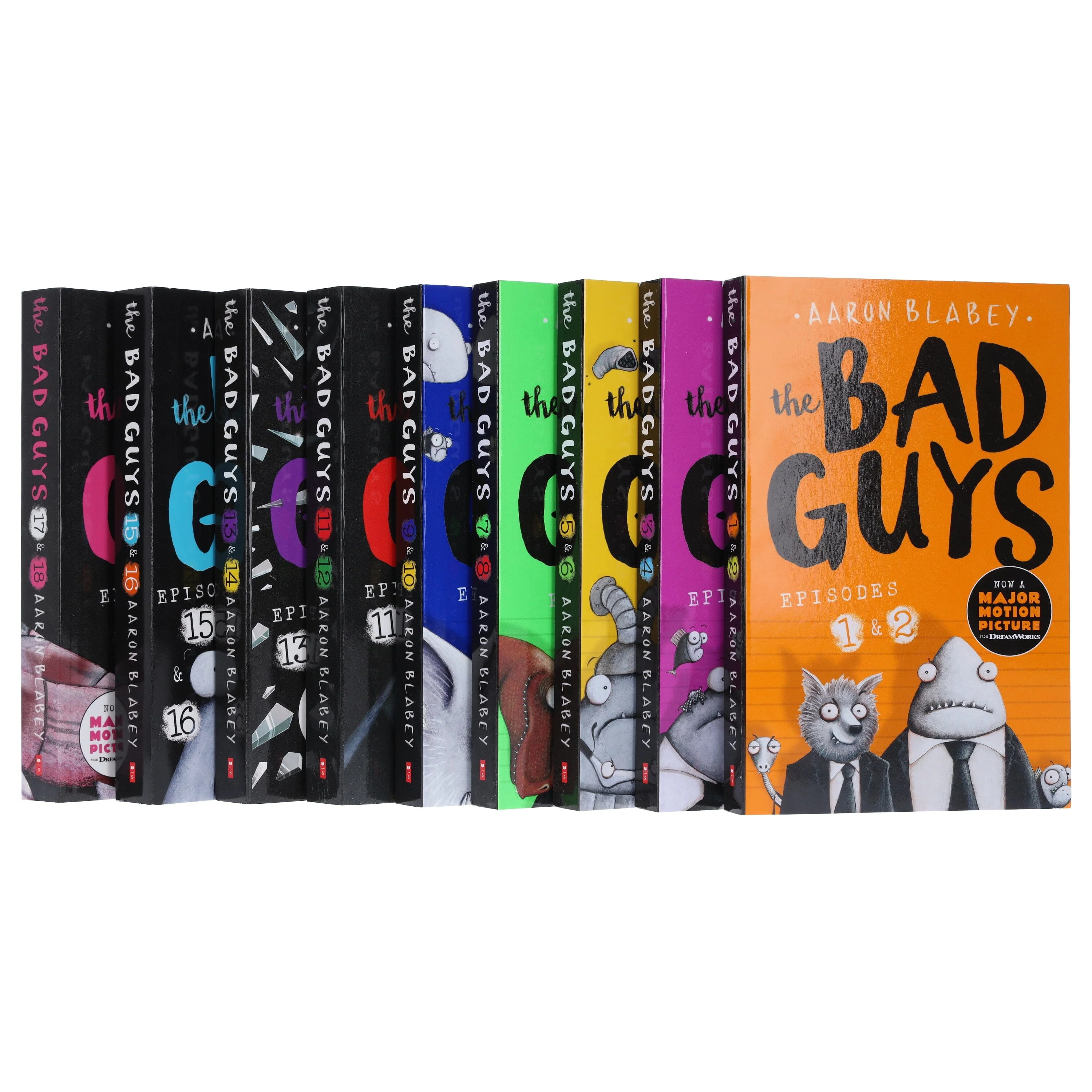 The Bad Guys Episodes by Aaron Blabey: 1-18 Collection 9 Books Set - Ages 7-9 - Paperback - Image 4