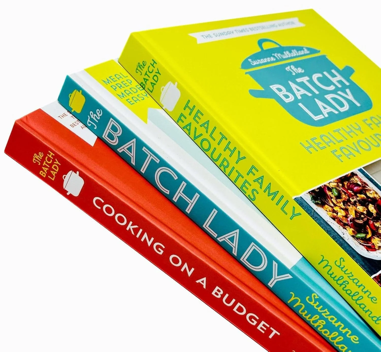 The Batch Lady Collection (The Batch Lady, Cooking on a Budget & Healthy Family Favourites) by Suzanne Mulholland 3 Books Set - Non Fiction - Hardback - Image 4