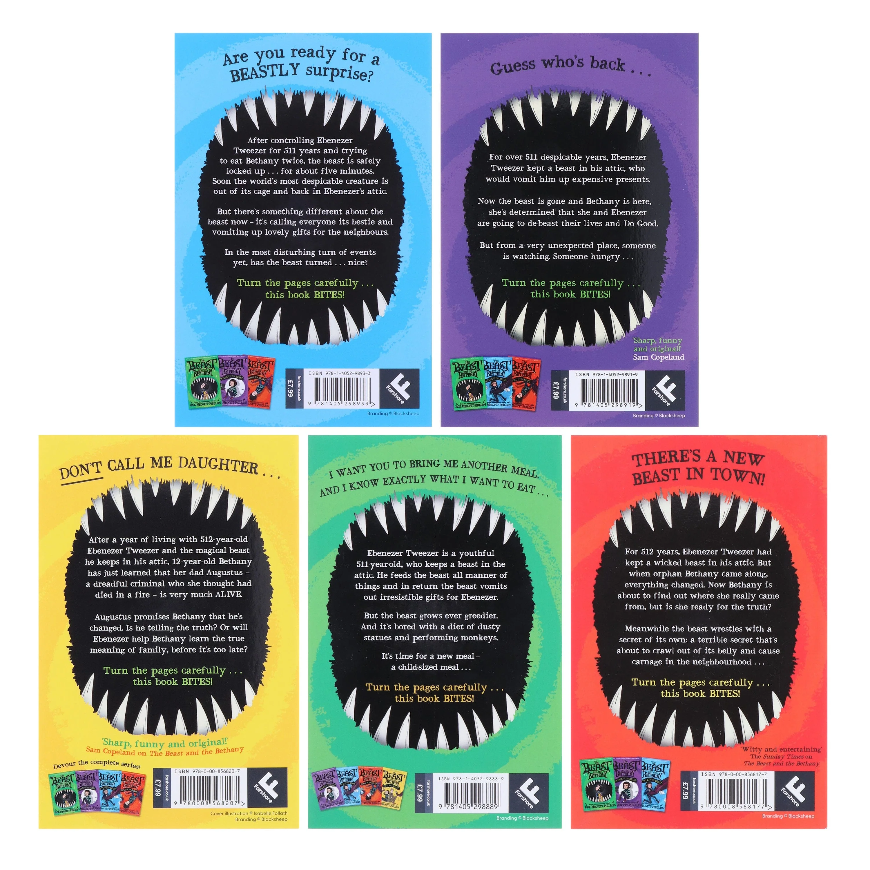 The Beast and the Bethany Series By Jack Meggitt-Phillips Illustrated 5 Books Collection Set - Ages 8+ - Paperback - Image 3