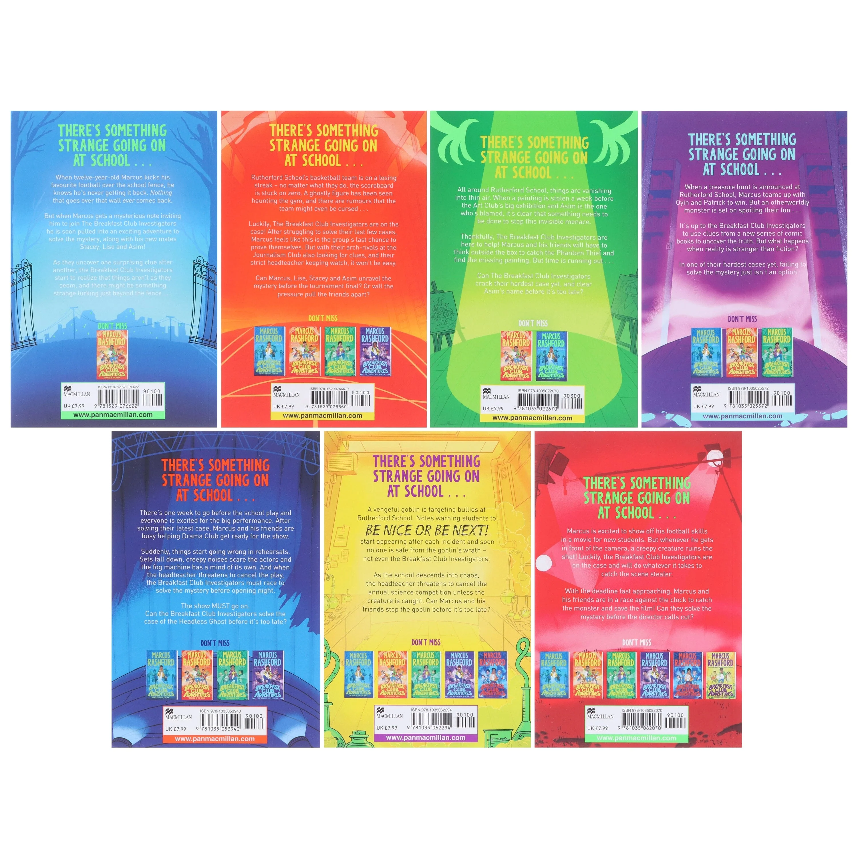 The Breakfast Club Adventures Series By Marcus Rashford Illustrated 7 Books Collection Set - Ages 8-11 - Paperback - Image 3