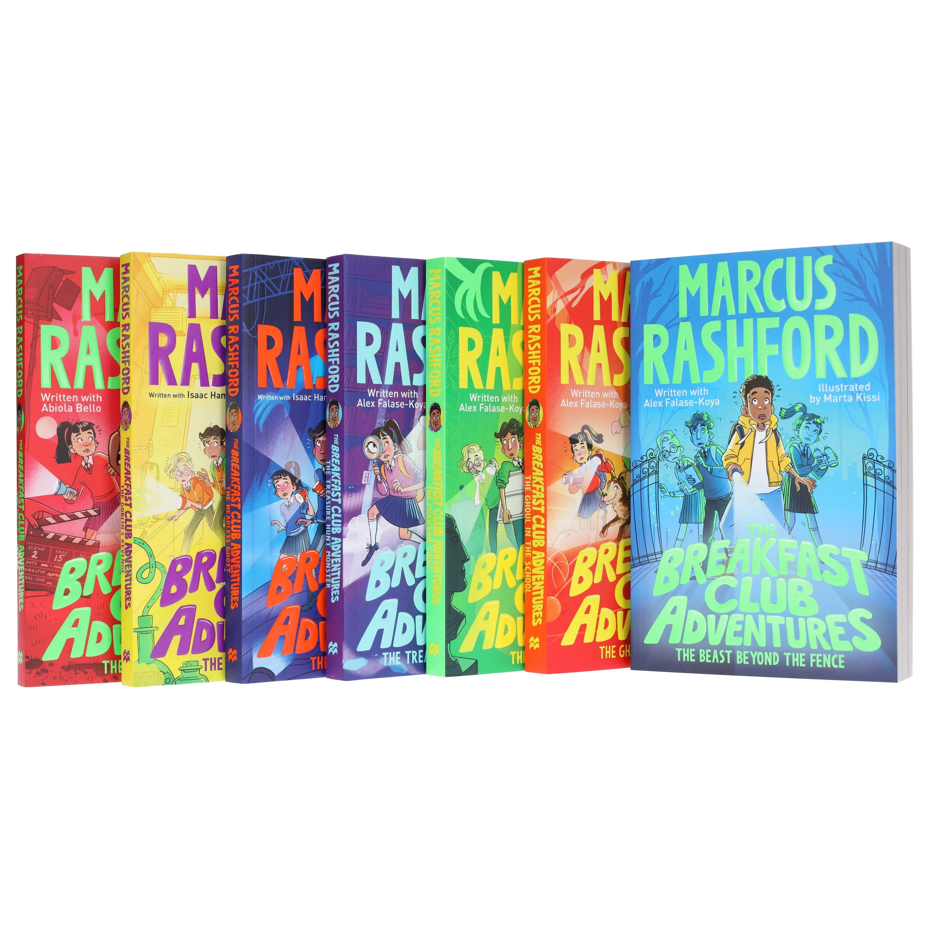 The Breakfast Club Adventures Series By Marcus Rashford Illustrated 7 Books Collection Set - Ages 8-11 - Paperback - Image 4