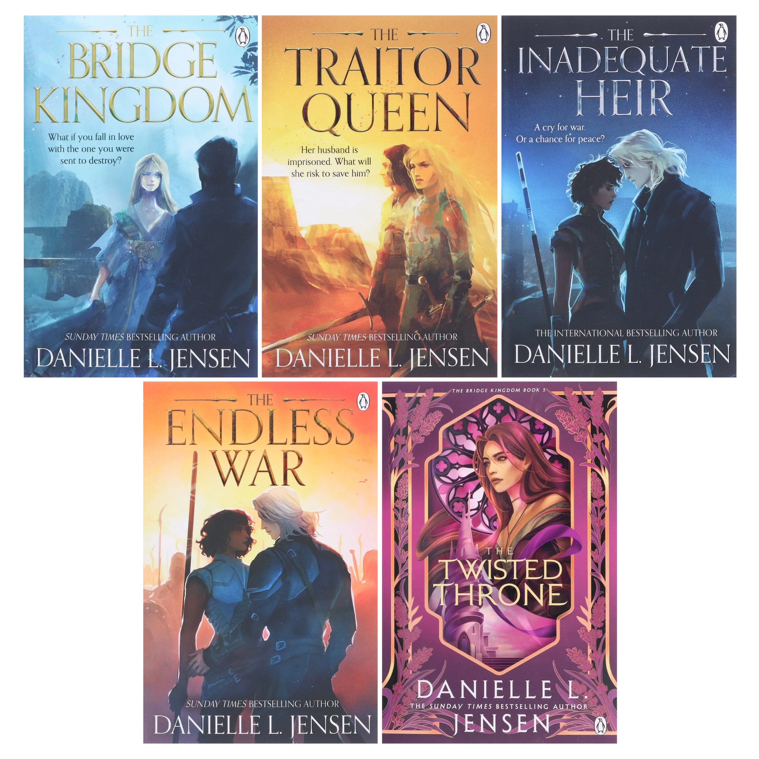 The Bridge Kingdom Series By Danielle L. Jensen 5 Books Collection Set - Fiction - Paperback - Image 2