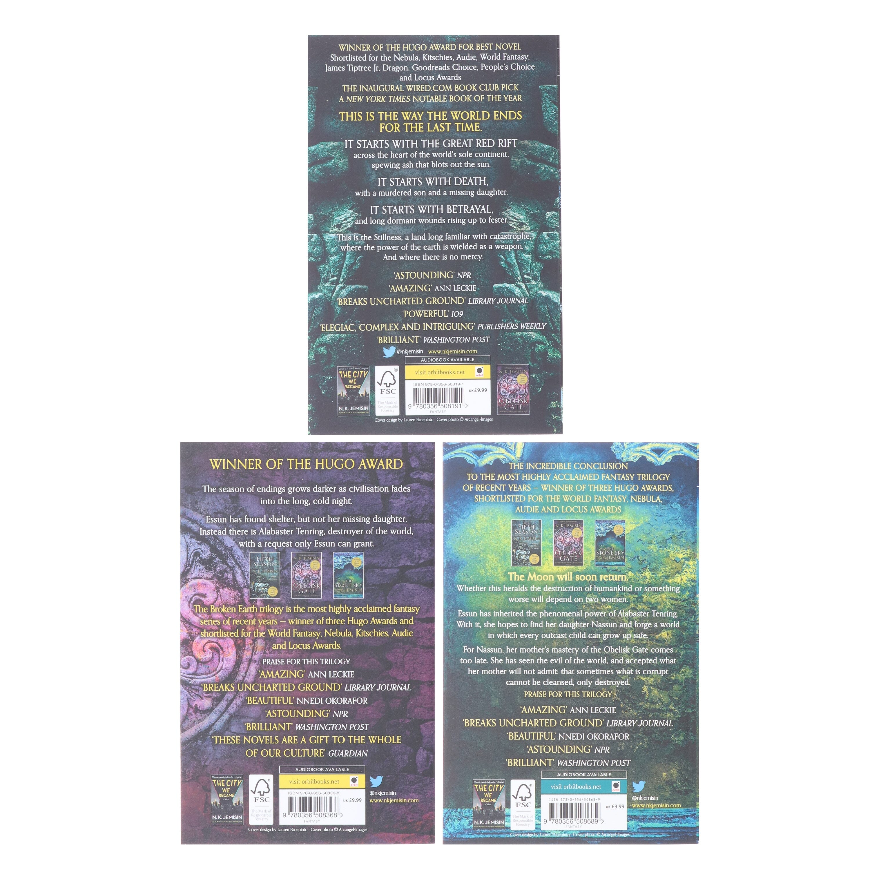 The Broken Earth Trilogy by N. K. Jemisin 3 Books Collection Set - Fiction - Paperback - Image 3