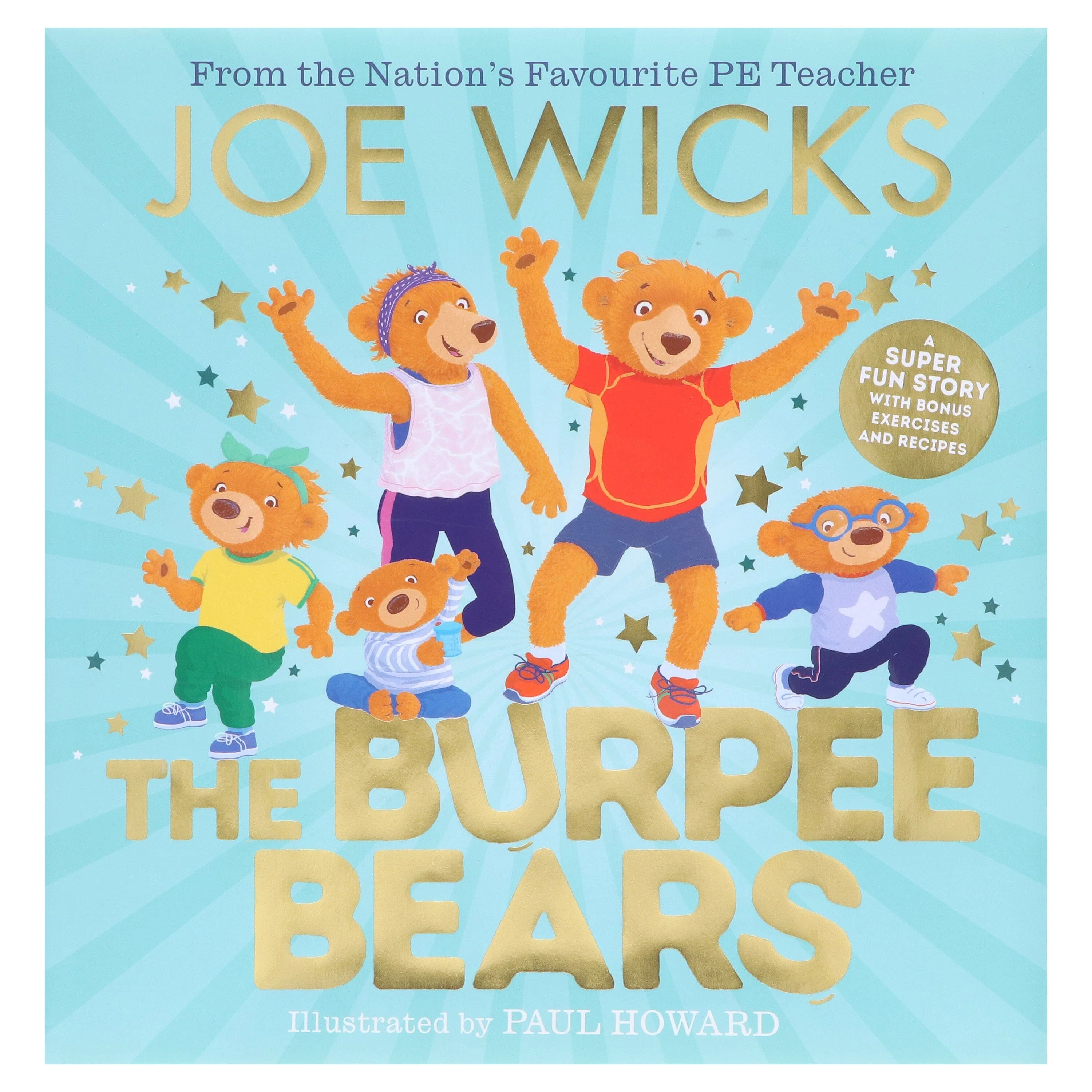 The Burpee Bears Illustrated Glorious Picture Book by Joe Wicks - Ages 3-5 - Hardback - Image 2