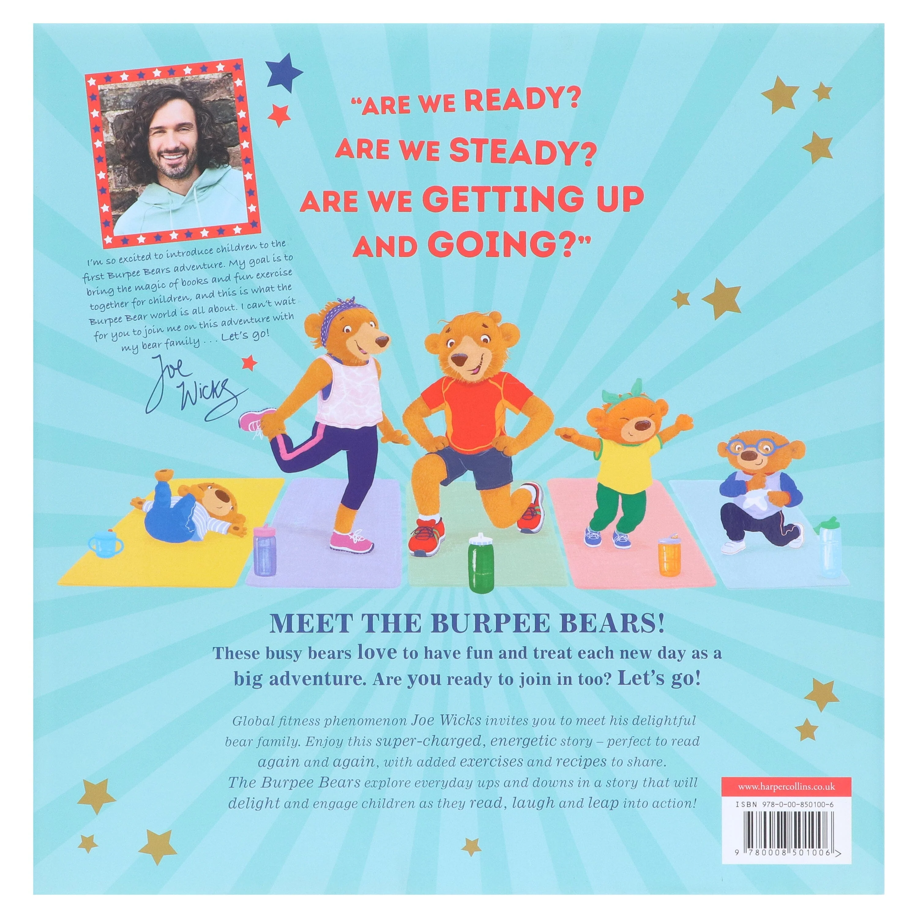 The Burpee Bears Illustrated Glorious Picture Book by Joe Wicks - Ages 3-5 - Hardback - Image 3
