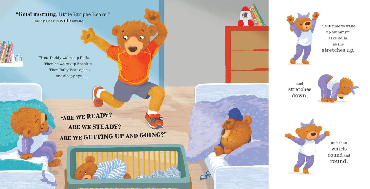 The Burpee Bears Illustrated Glorious Picture Book by Joe Wicks - Ages 3-5 - Hardback - Image 6