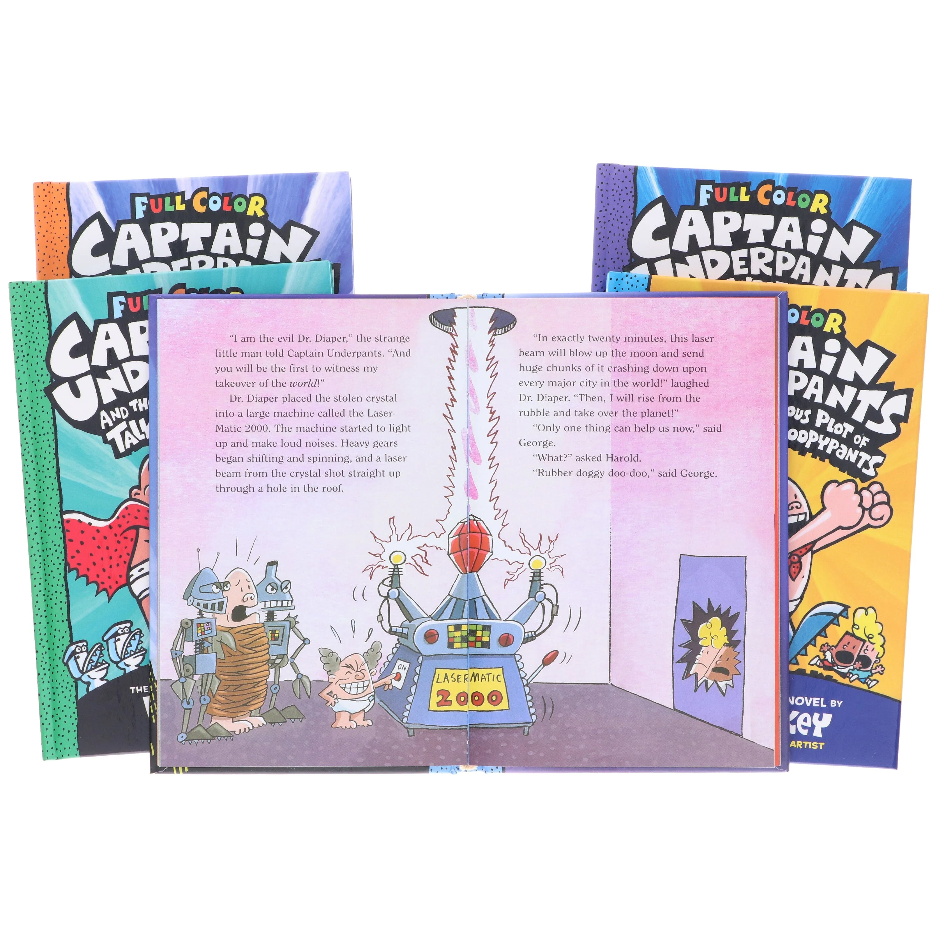 The Captain Underpants Colossal Color Collection Epic Graphic Novels 5 Books Set - Ages 7-10 - Hardback - Image 6