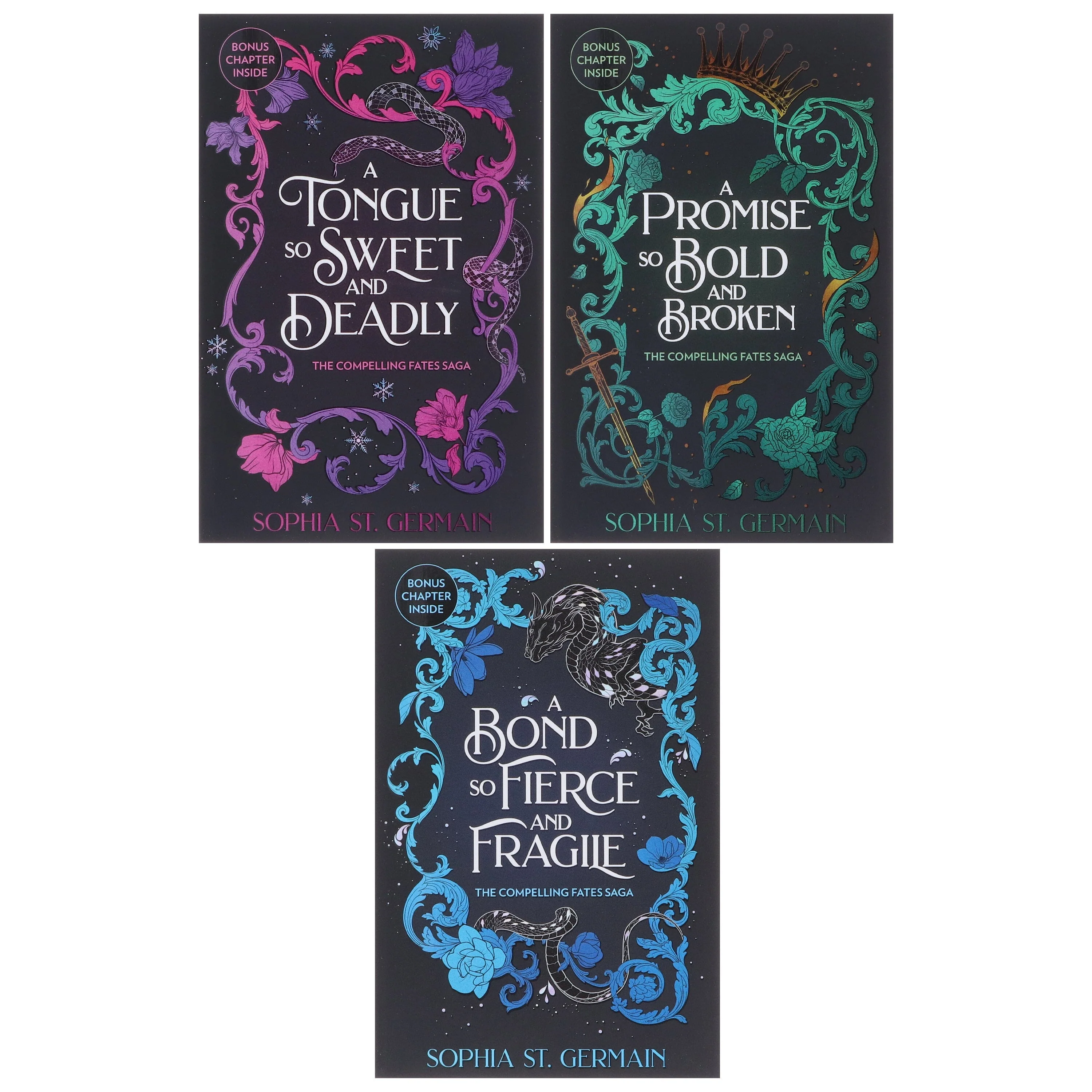 The Compelling Fates Saga by Sophia St. Germain 3 Books Collection Set - Fiction - Paperback - Image 2