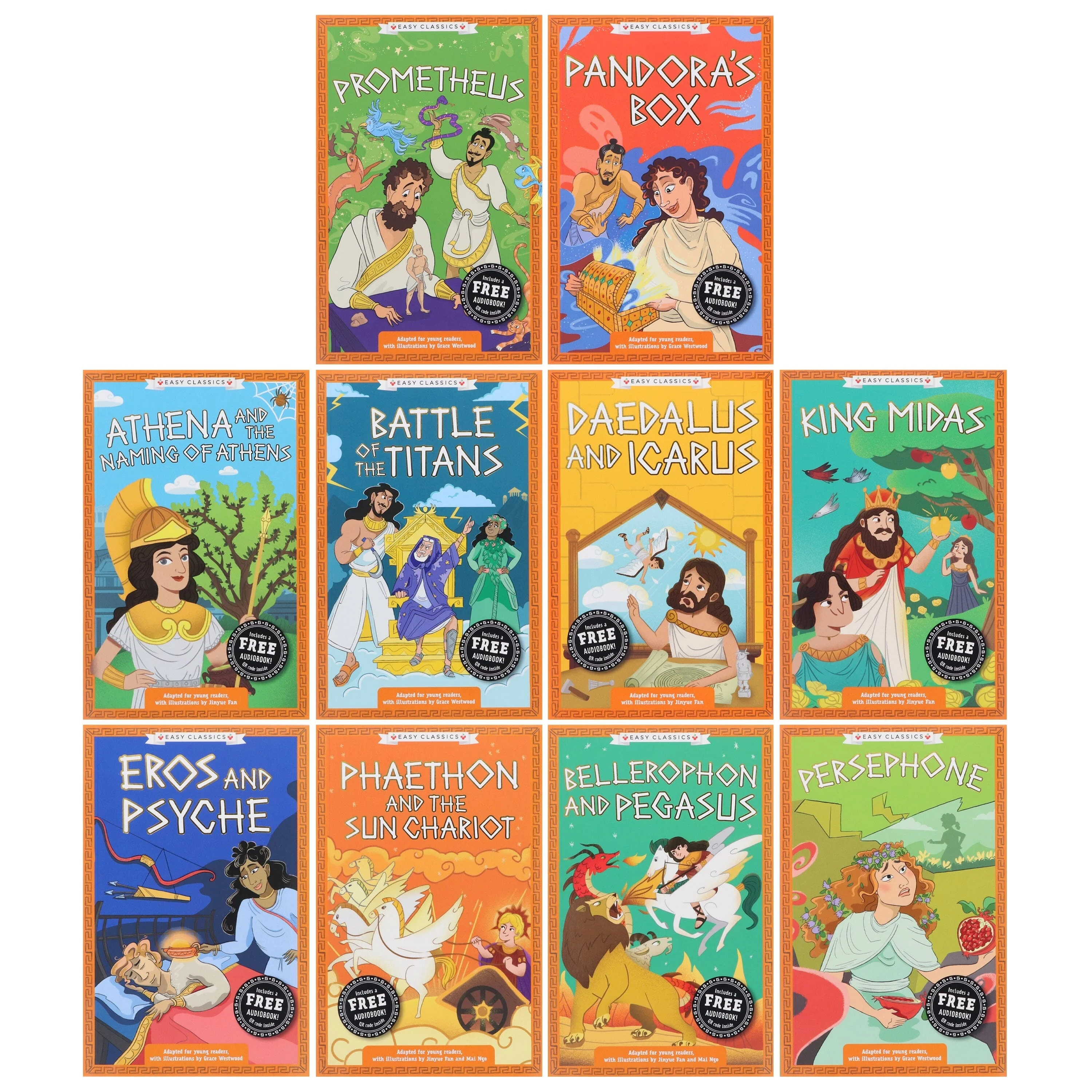 The Creepy Classics and Greek Mythology: 20 Books Collection Set - Ages 7-11 - Paperback - Image 2