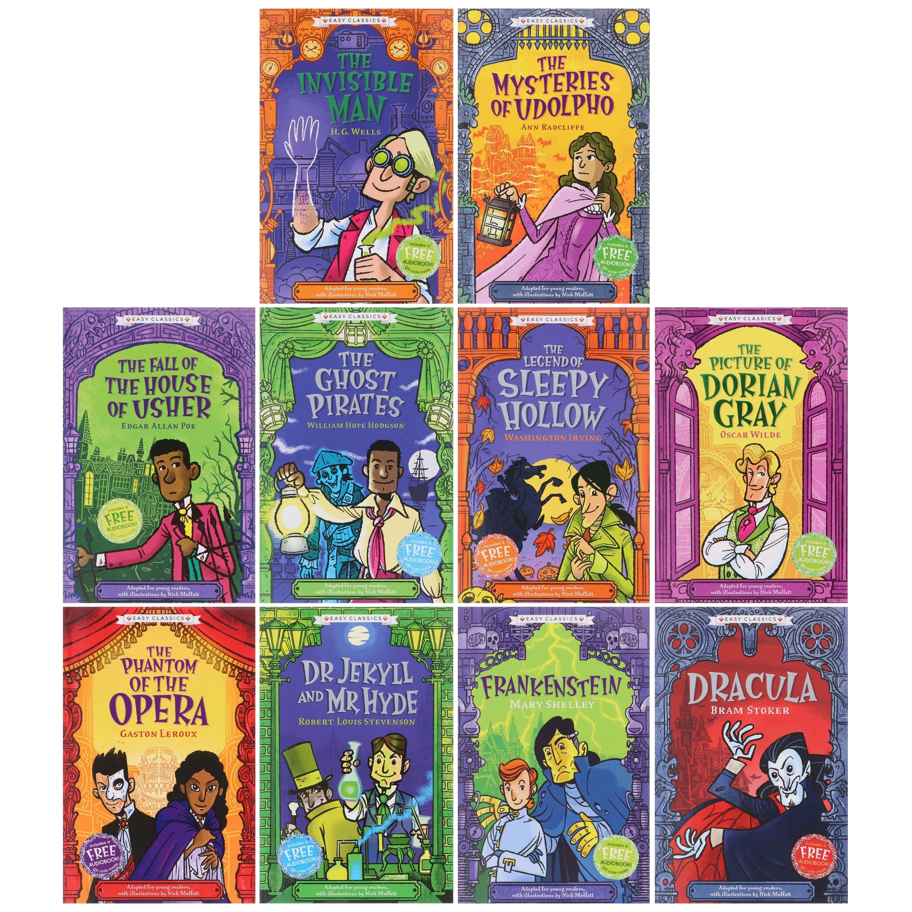 The Creepy Classics and Greek Mythology: 20 Books Collection Set - Ages 7-11 - Paperback - Image 3