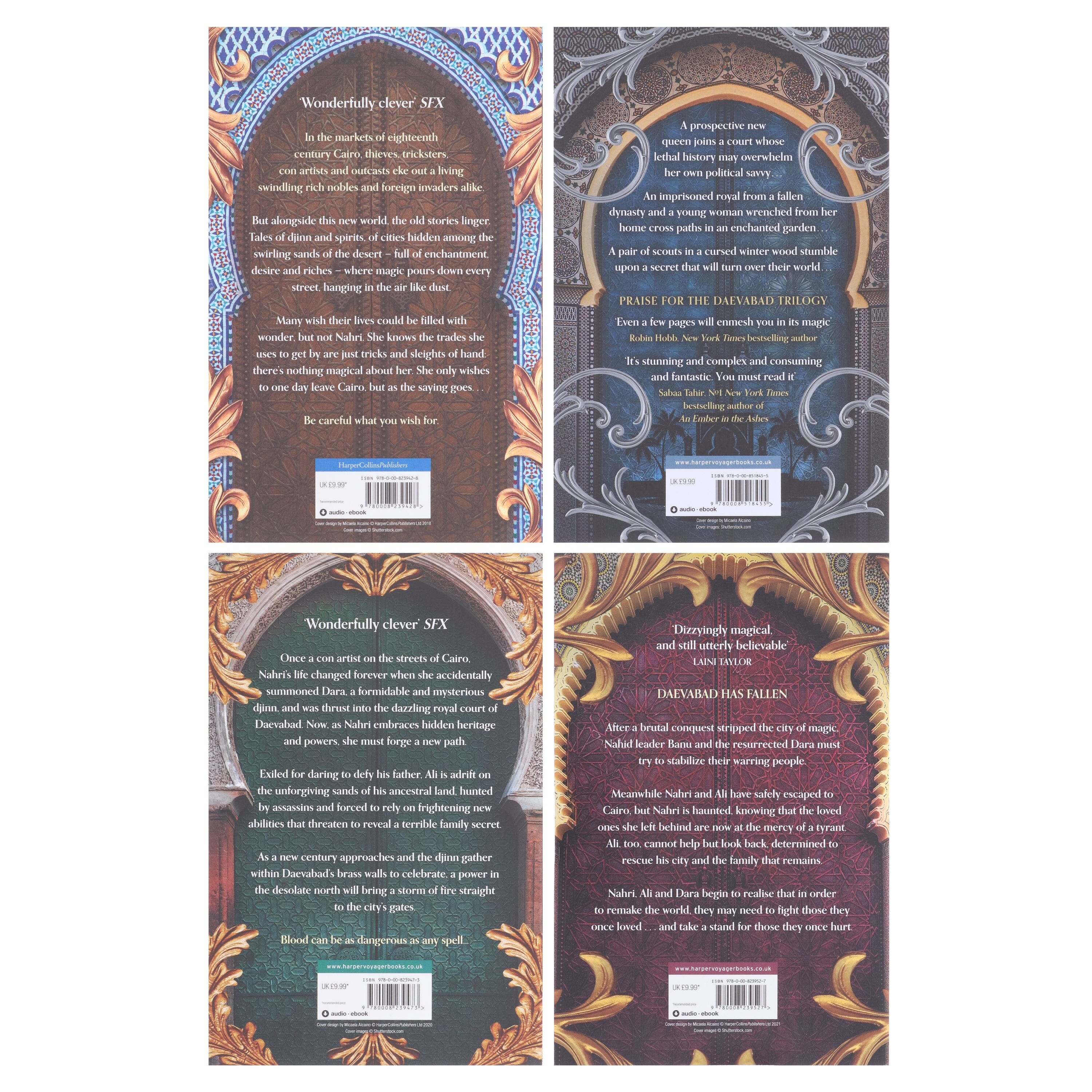The Daevabad Trilogy Collection 4 Books Set By S. A. Chakraborty - Ages 13+ - Paperback - Image 3