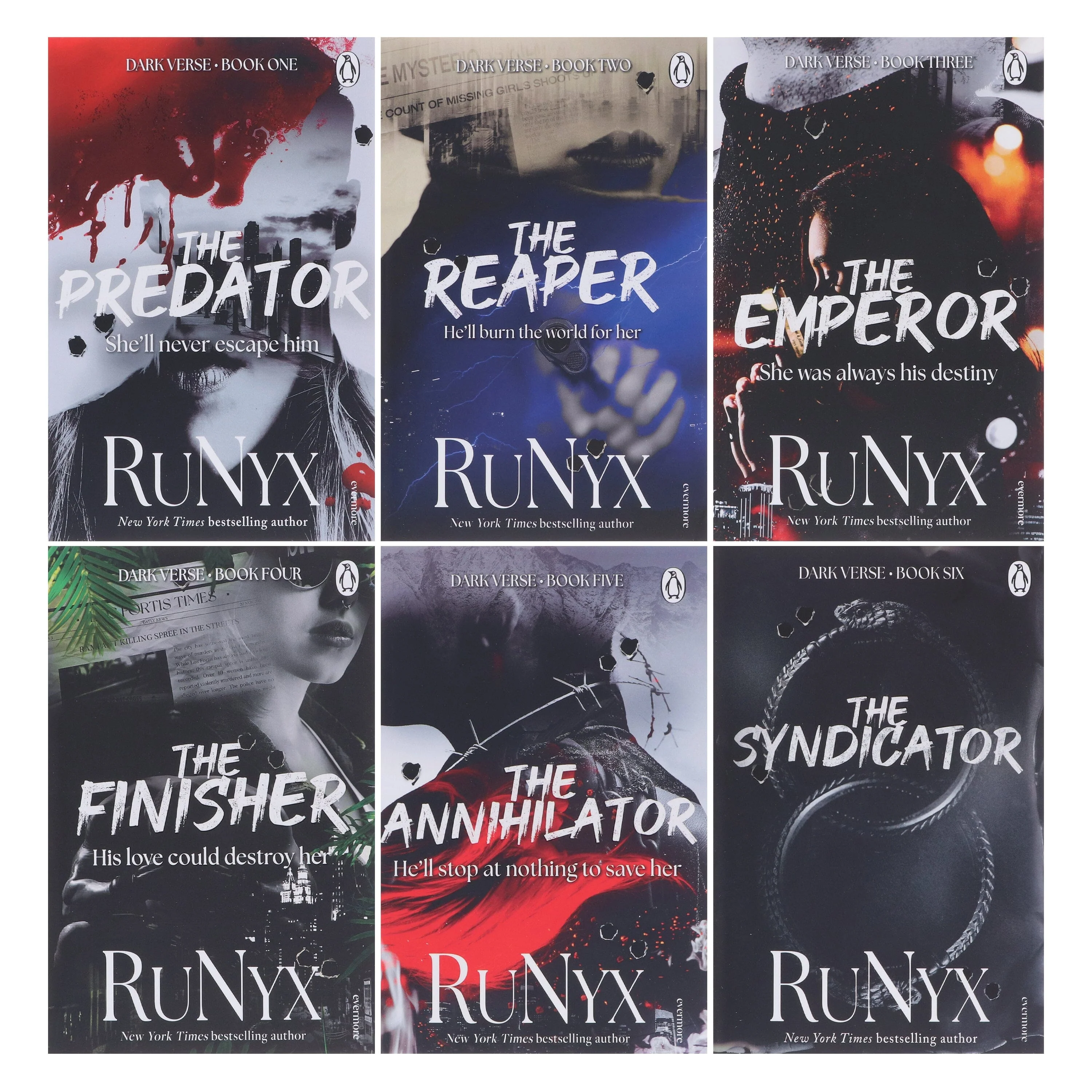 The Dark Verse Series by RuNyx 6 Books Collection Set - Fiction - Paperback - Image 2