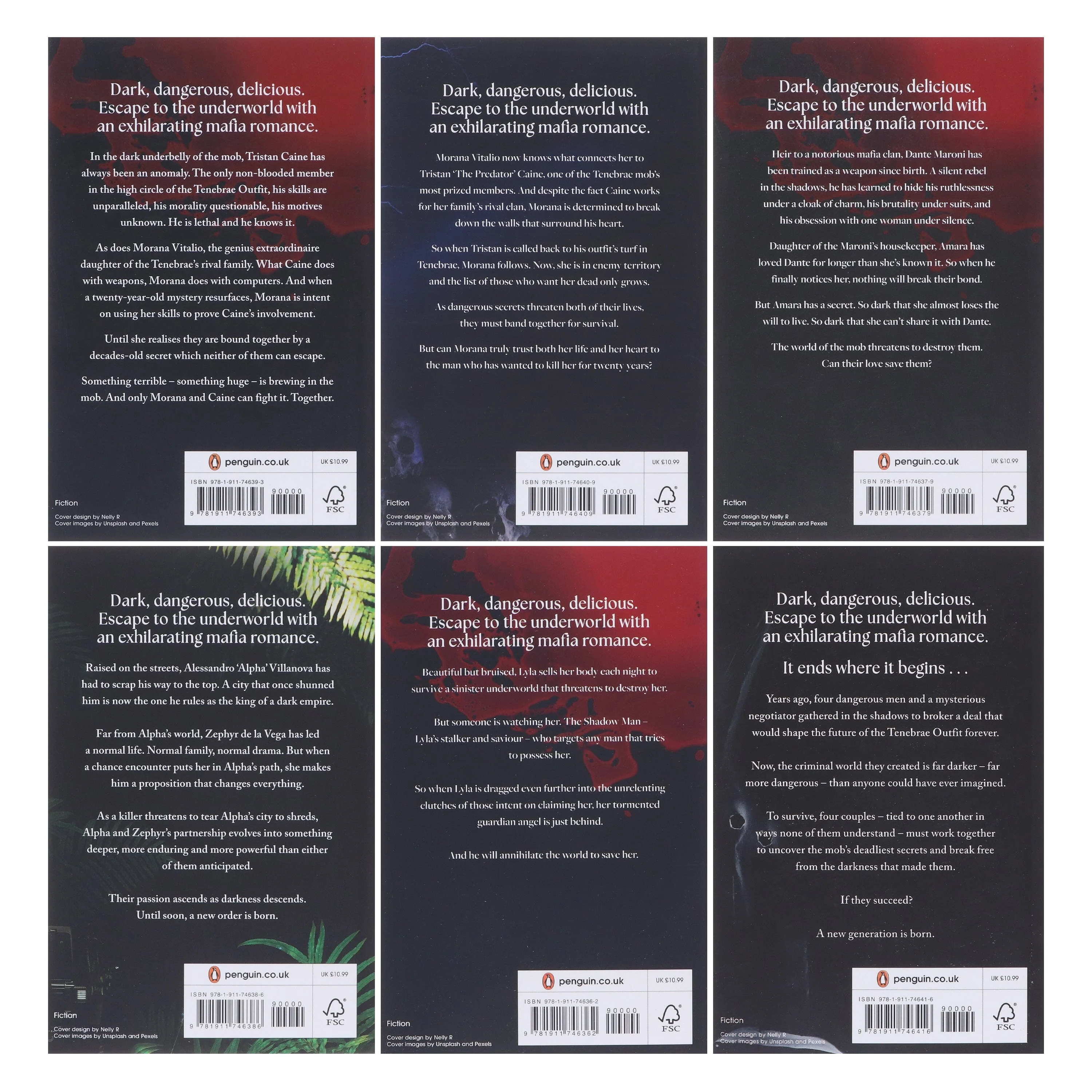 The Dark Verse Series by RuNyx 6 Books Collection Set - Fiction - Paperback - Image 3