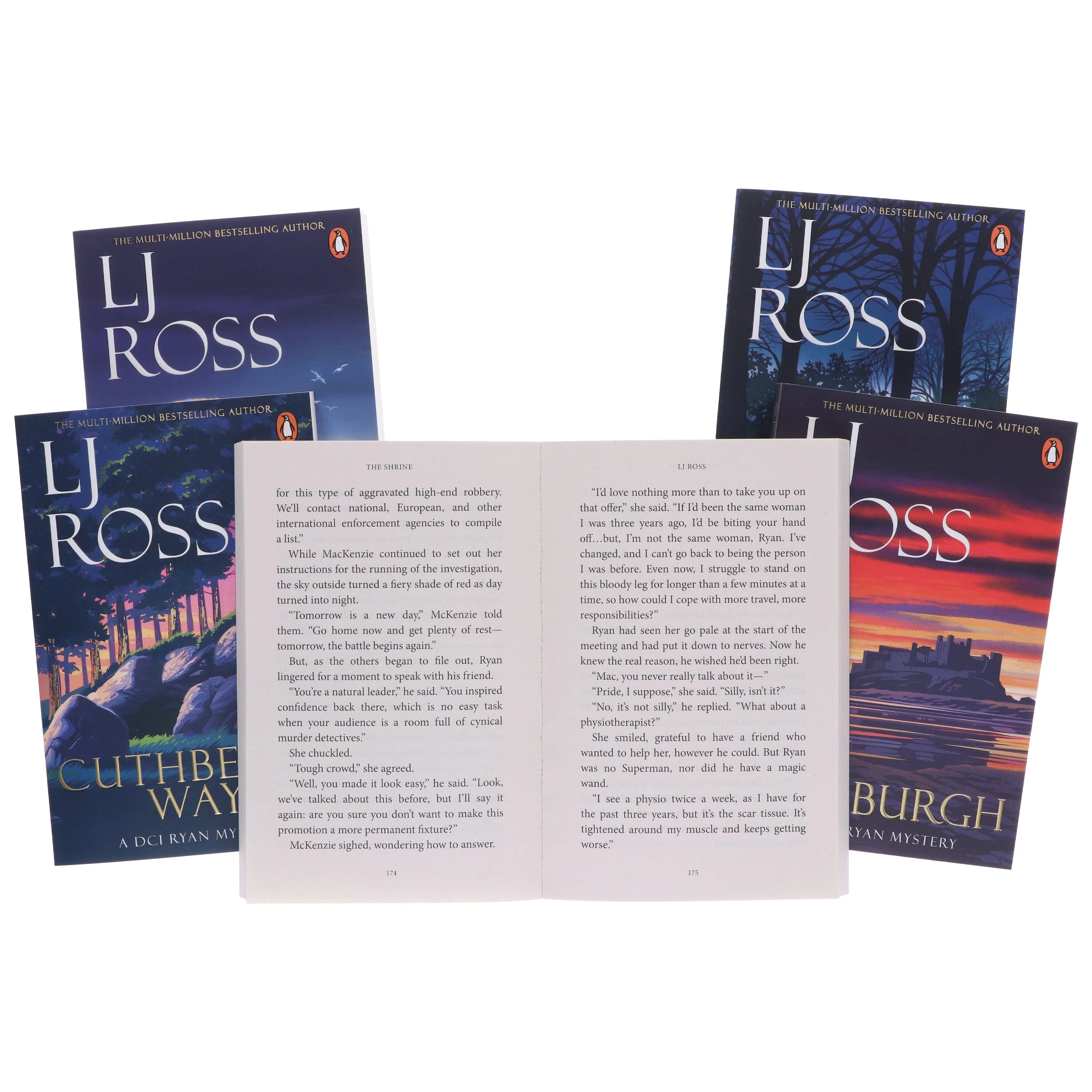 The DCI Ryan Mysteries (Book 16-20) By LJ Ross 5 Books Collection Set - Fiction - Paperback - Image 6