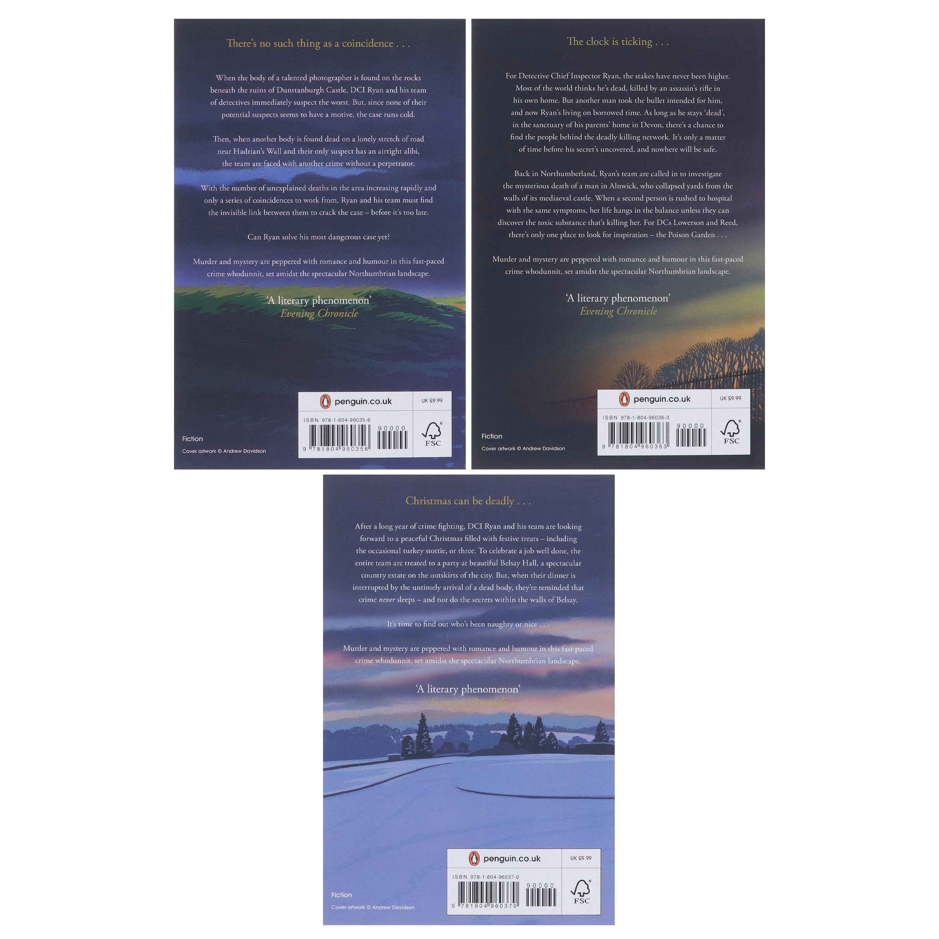 The DCI Ryan Mysteries (Vol. 21-23) By LJ Ross 3 Books Collection Set - Fiction - Paperback - Image 3