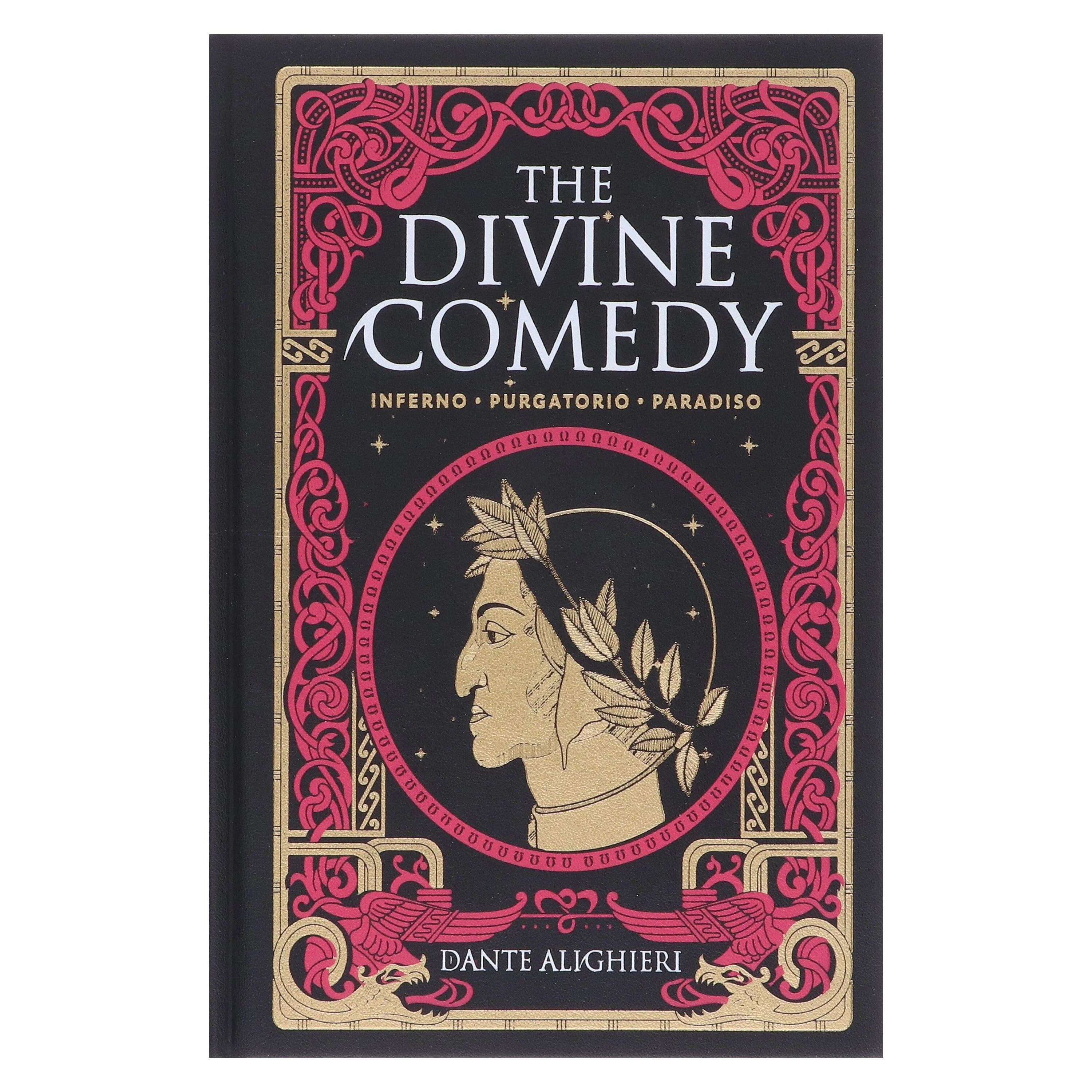 The Divine Comedy - Inferno, Purgatorio, Paradiso by Dante Alighieri - Fiction - Hardcover (Leather-Bound) - Image 2