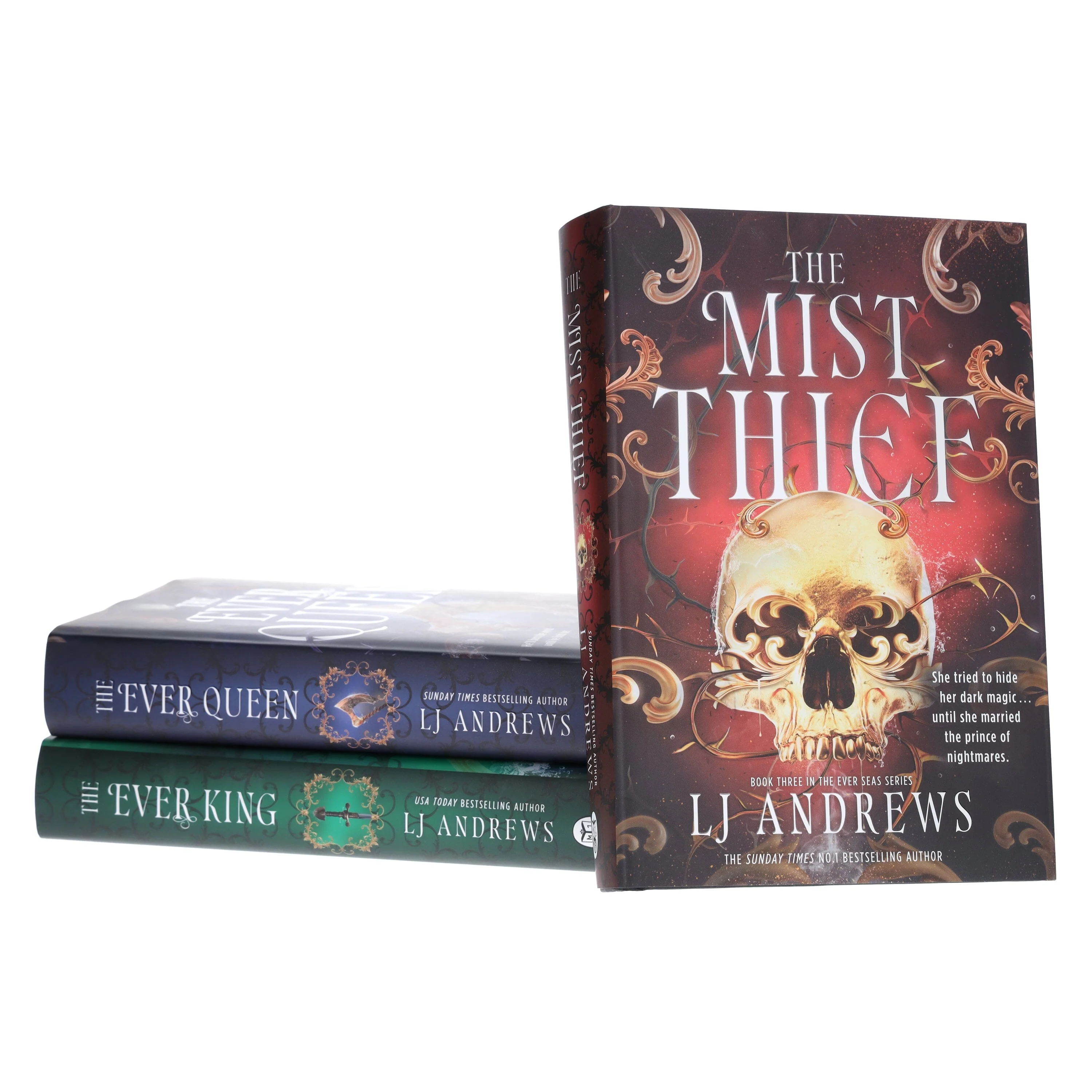 The Ever Seas Series by LJ Andrews 3 Books Collection Set - Fiction - Hardback - Image 4