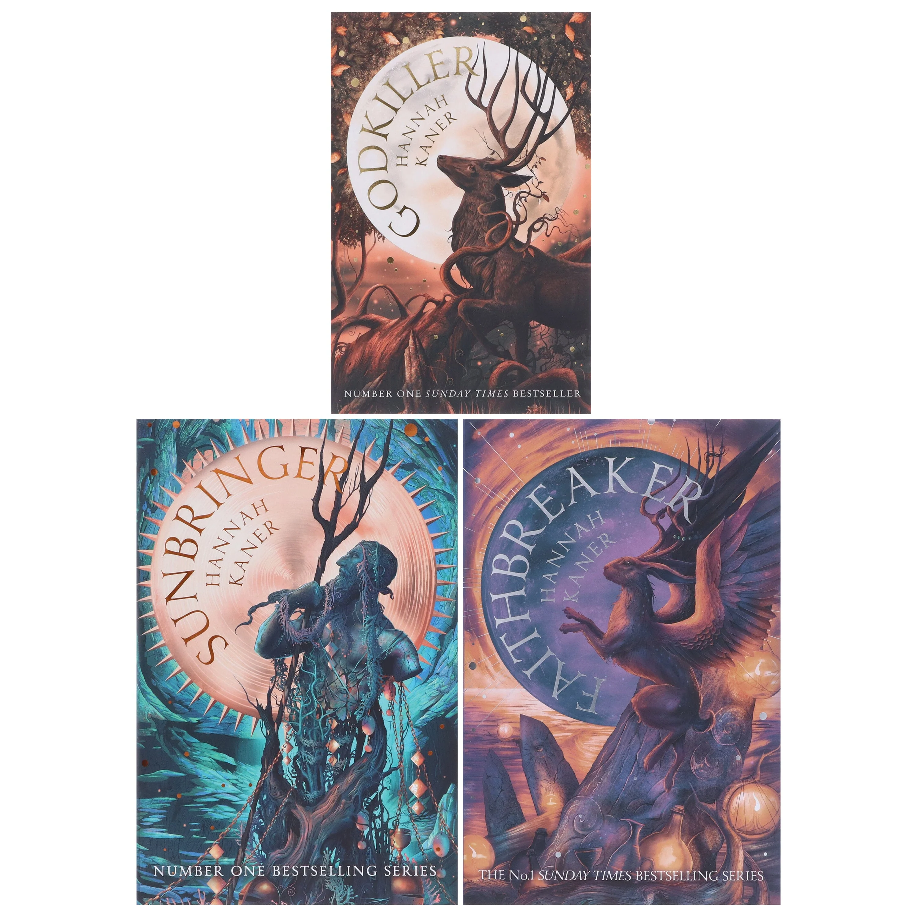 The Fallen Gods Trilogy by Hannah Kaner 3 Books Collection Set - Fiction - Paperback/Hardback - Image 2