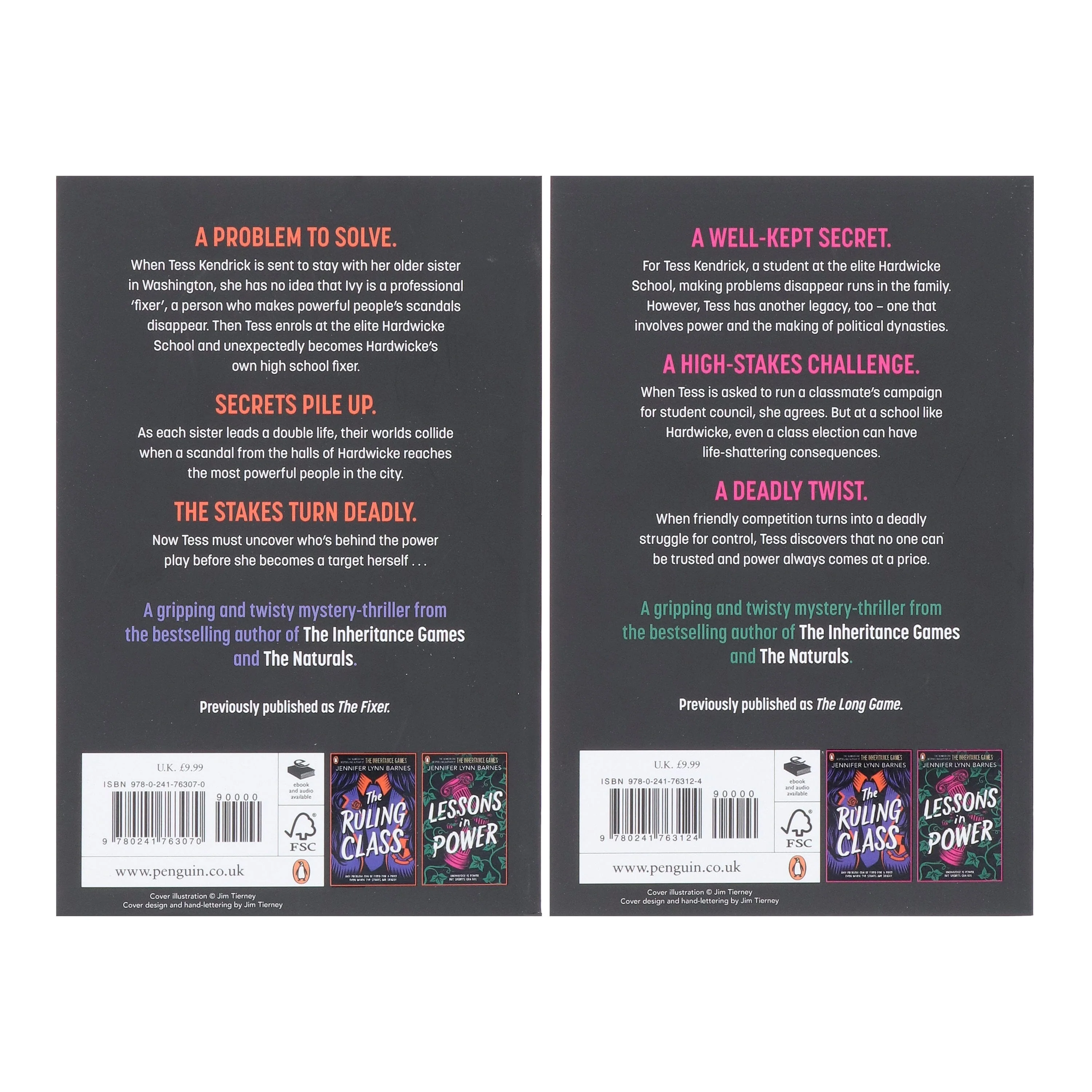 The Fixer Series by Jennifer Lynn Barnes 2 Books Collection Set - Ages 12-17 - Paperback - Image 3