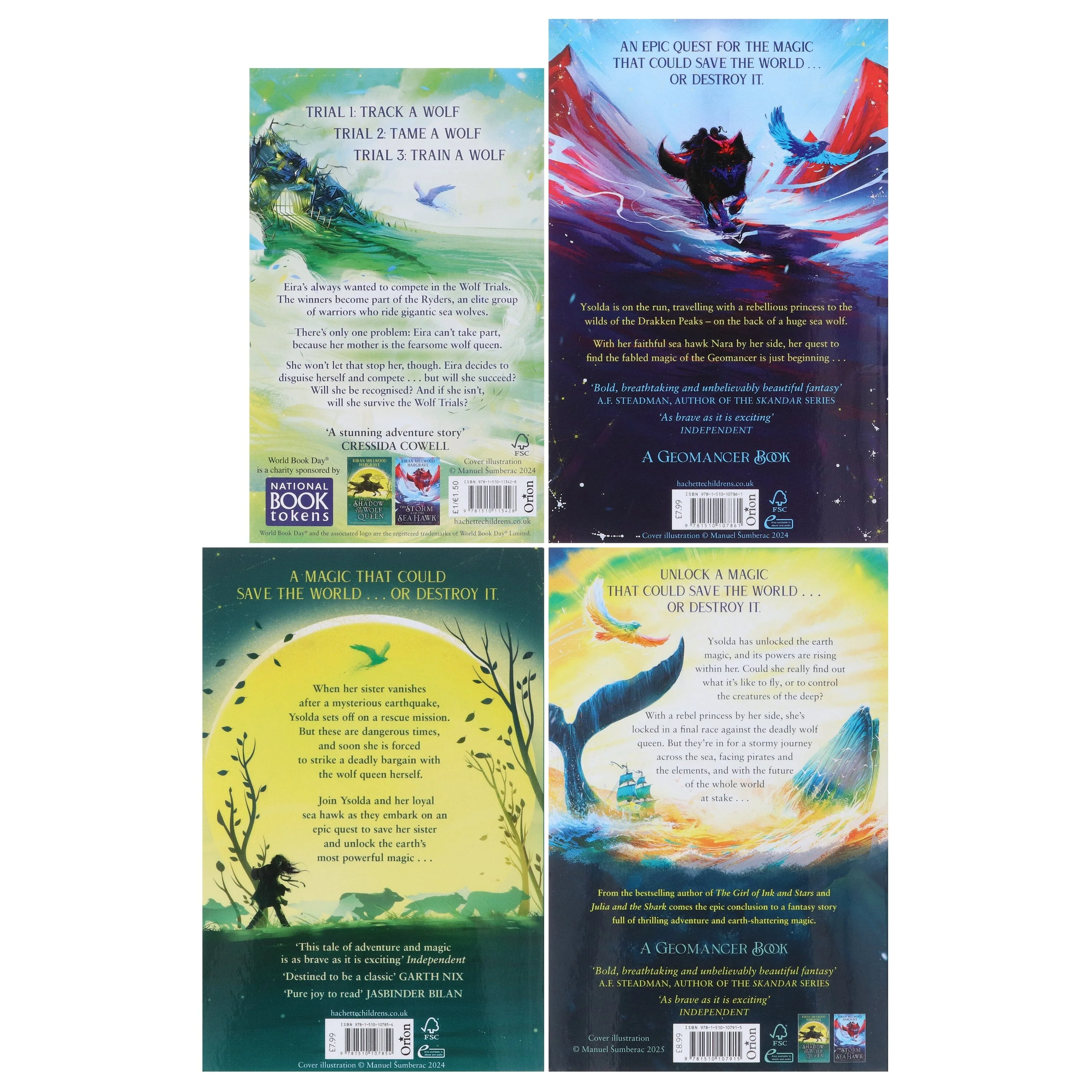 The Geomancer Series By Kiran Millwood Hargrave 4 Books Collection Set - Ages 9+ - Paperback - Image 3