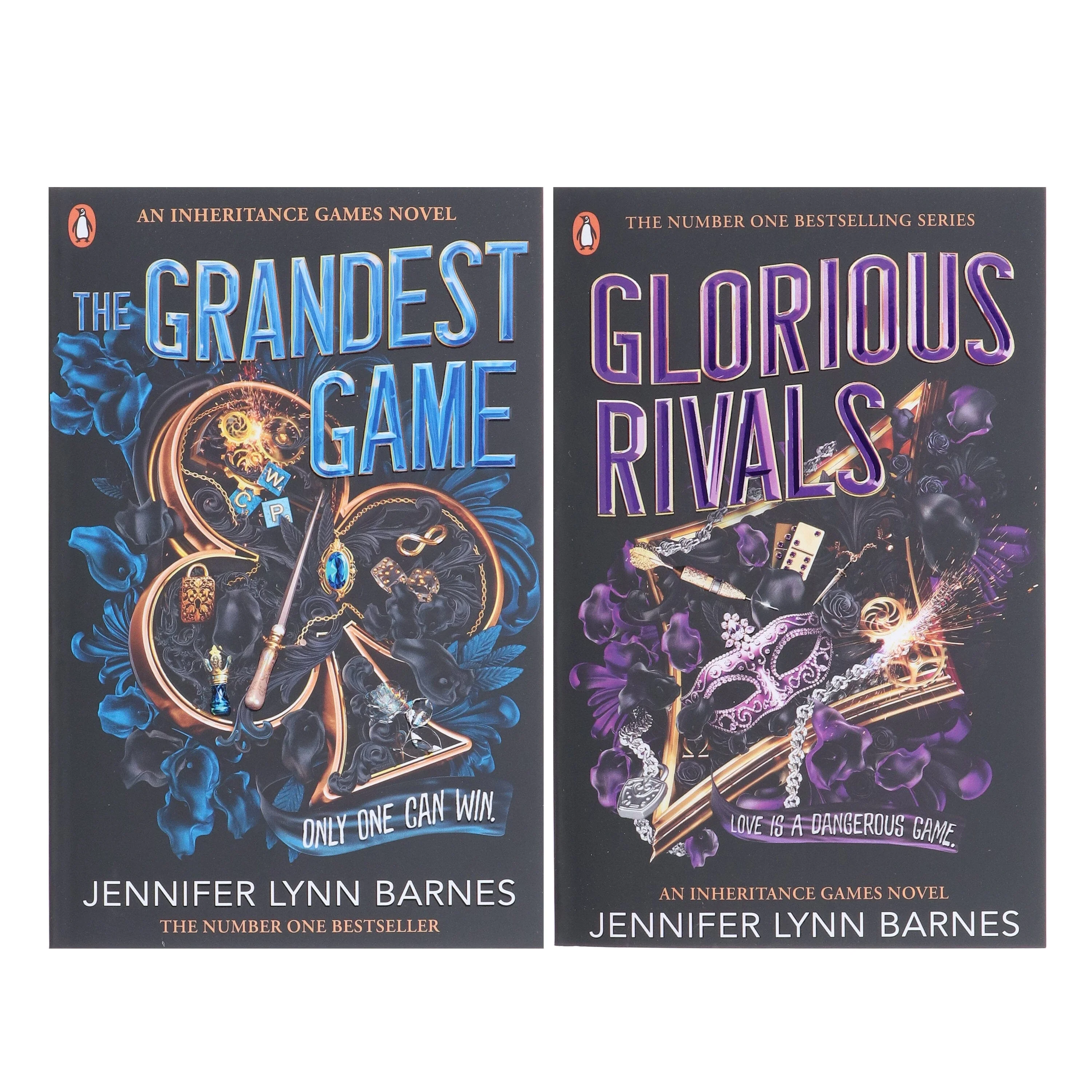 The Grandest Game Series by Jennifer Lynn Barnes (The Grandest Game & Glorious Rival) 2 Books Collection Set - Fiction - Paperback - Image 2