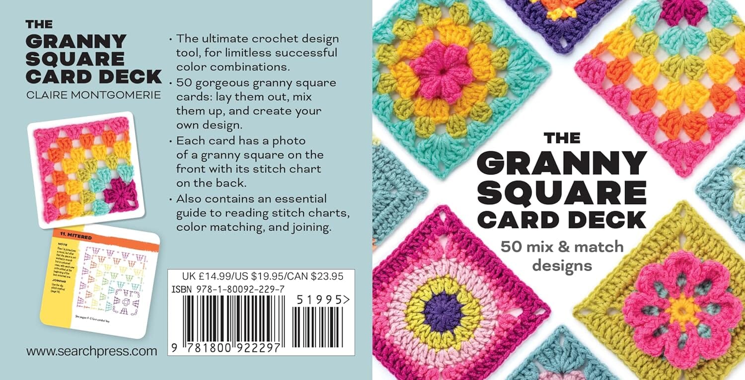 The Granny Square Card Deck: 50 Mix and Match Designs by Claire Montgomerie - Non Fiction - Hardback - Image 3