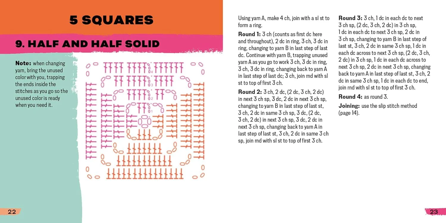 The Granny Square Card Deck: 50 Mix and Match Designs by Claire Montgomerie - Non Fiction - Hardback - Image 4