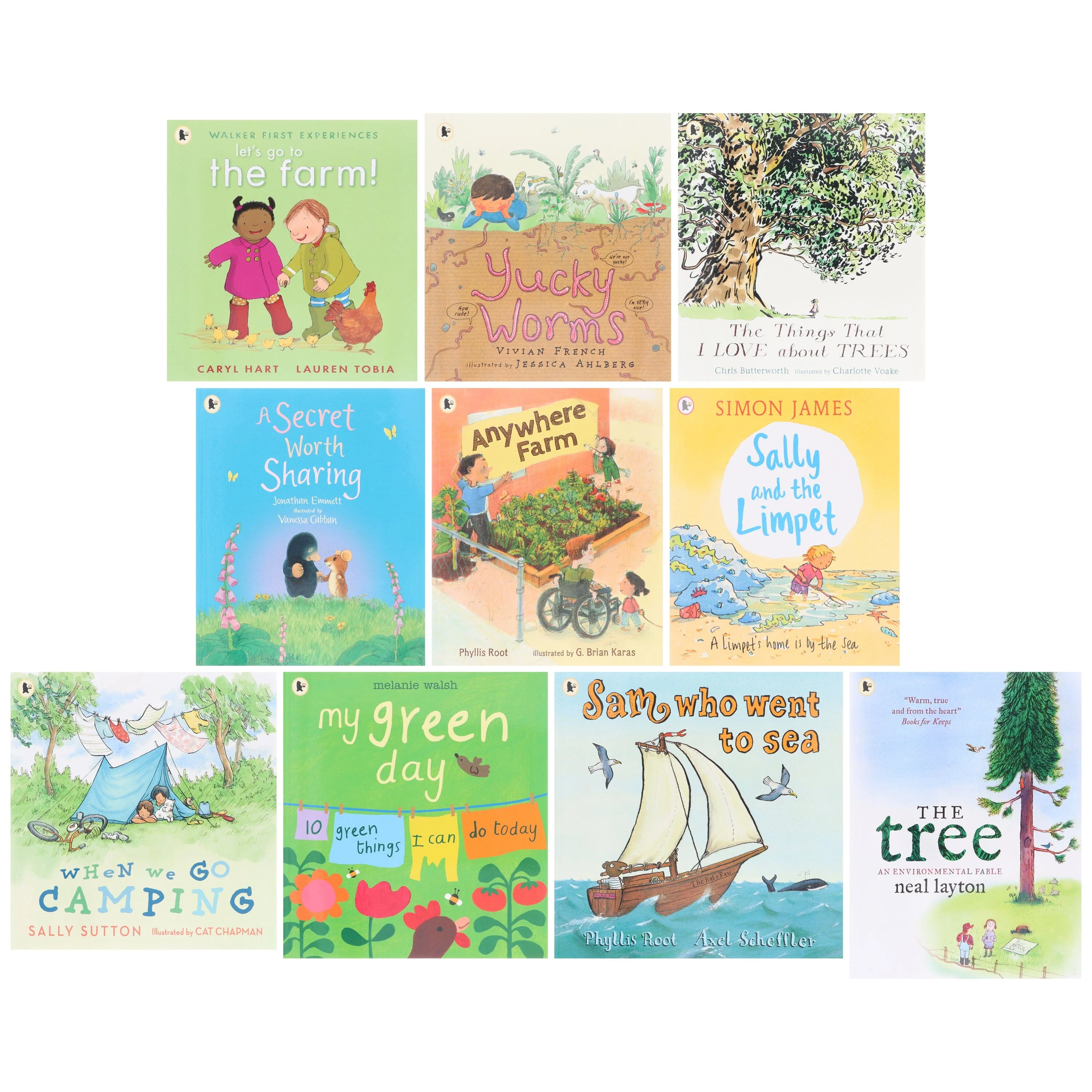 The Great Outdoors: 10 Wild and Wonderful Picture Books Collection Set - Ages 2-7 - Paperback - Image 2