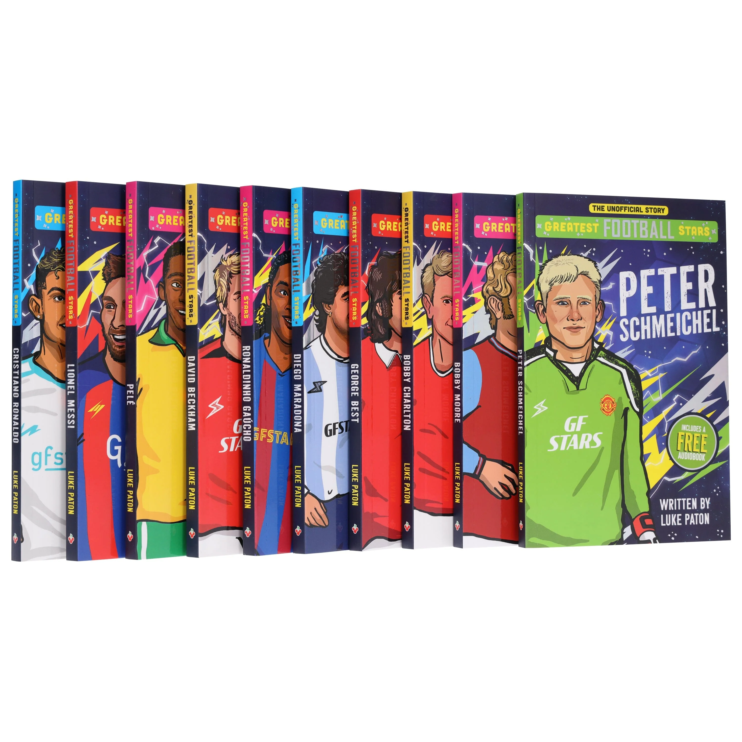 The Greatest Football Stars by Luke Paton 10 Books Collection Box Set - Ages 7+ - Paperback - Image 4