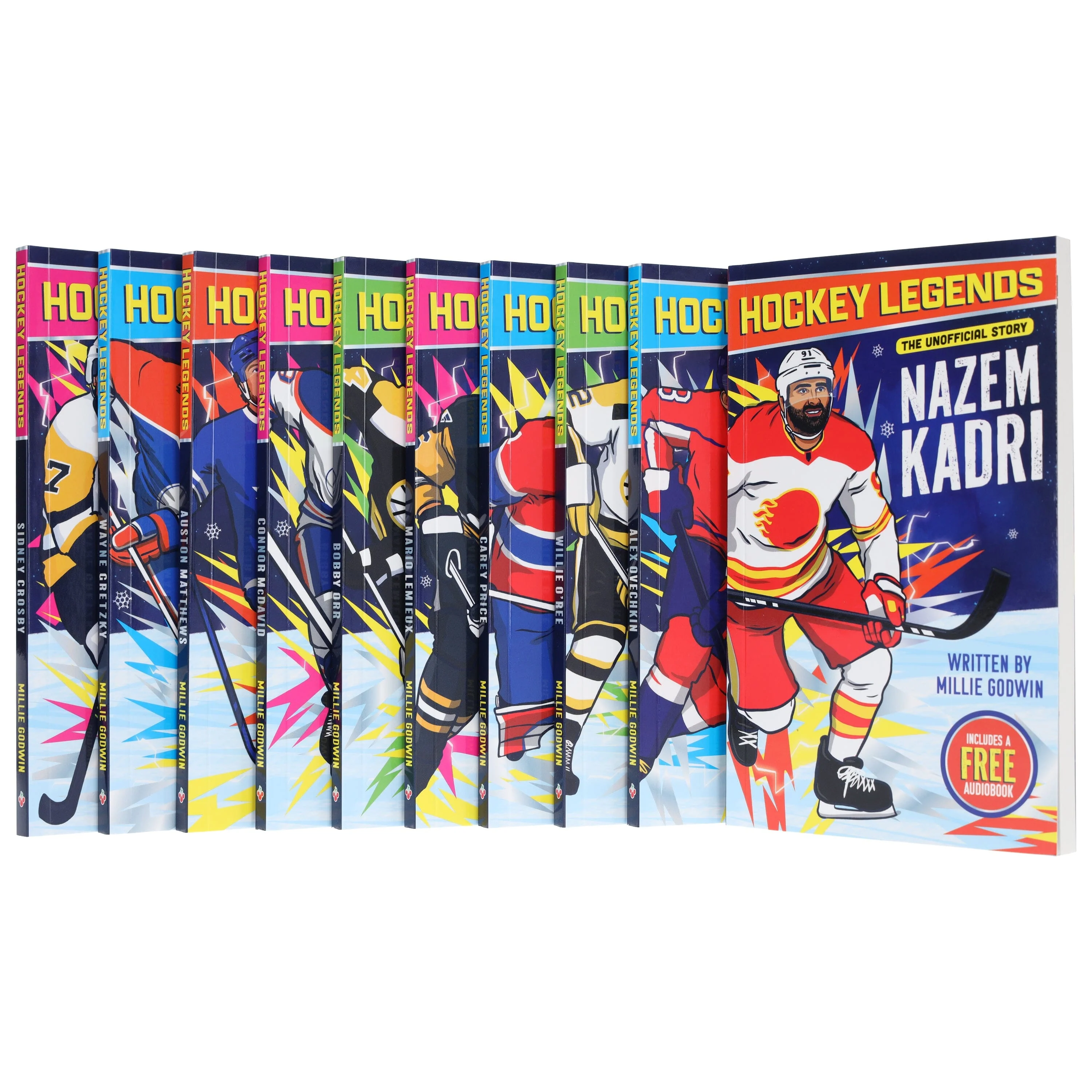 The Hockey Legends by Millie Godwin 10 Books Collection Box Set - Ages 7-9 - Paperback - Image 4