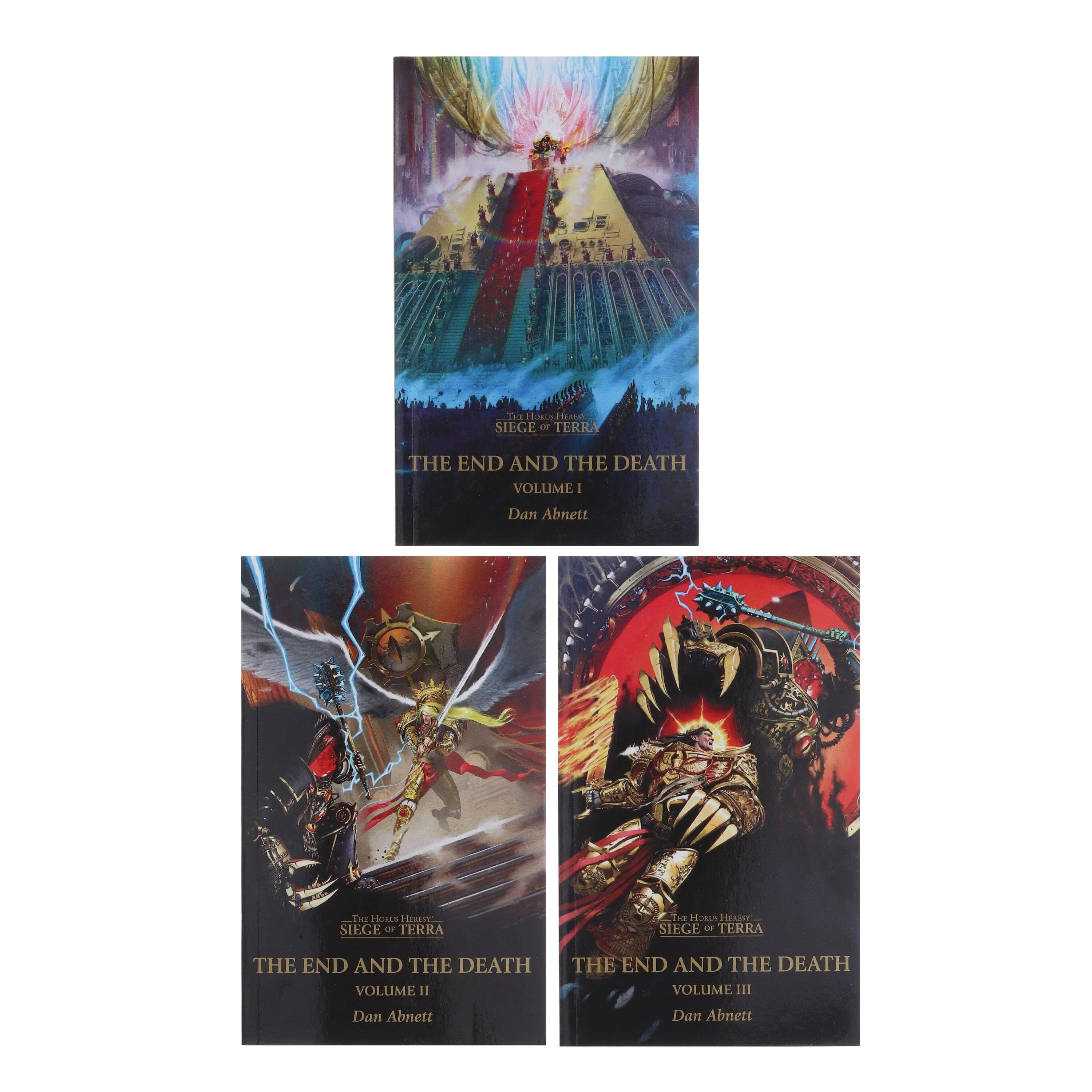The Horus Heresy: Siege of Terra (Book 8, Vol 1-3) by Dan Abnett 3 Books Collection Set - Fiction - Paperback - Image 2