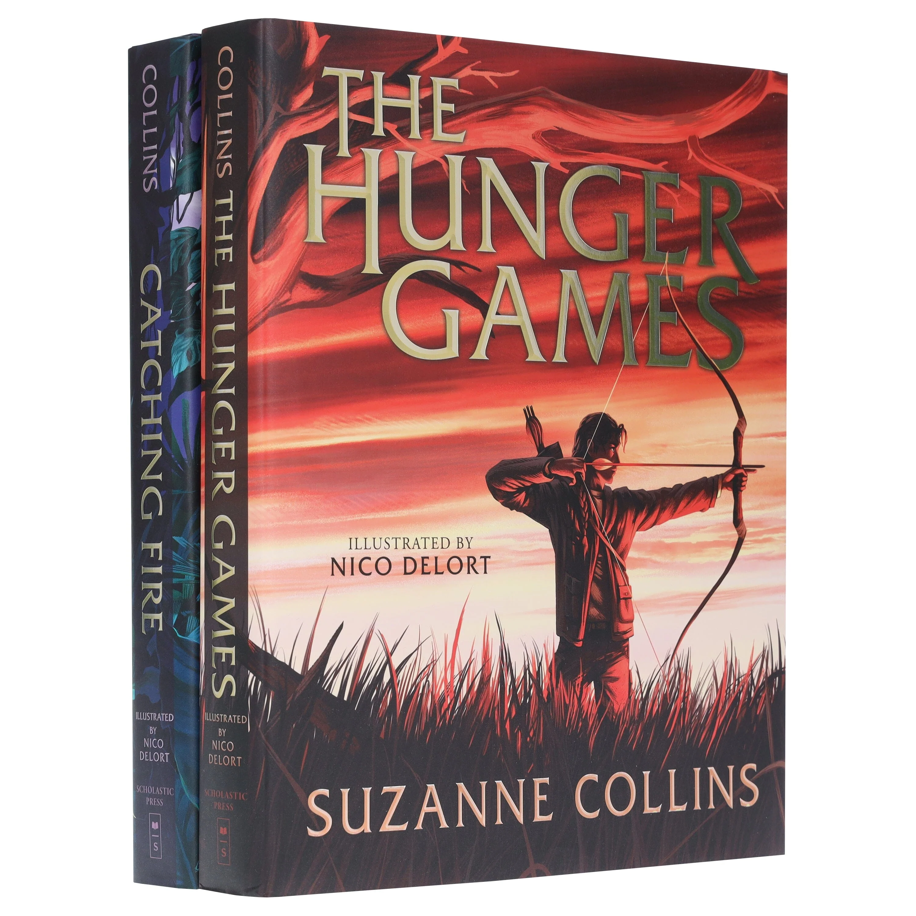 The Hunger Games (Illustrated Edition) by Suzanne Collins 2 Books Collection Set - Ages 12+ - Hardback - Image 5