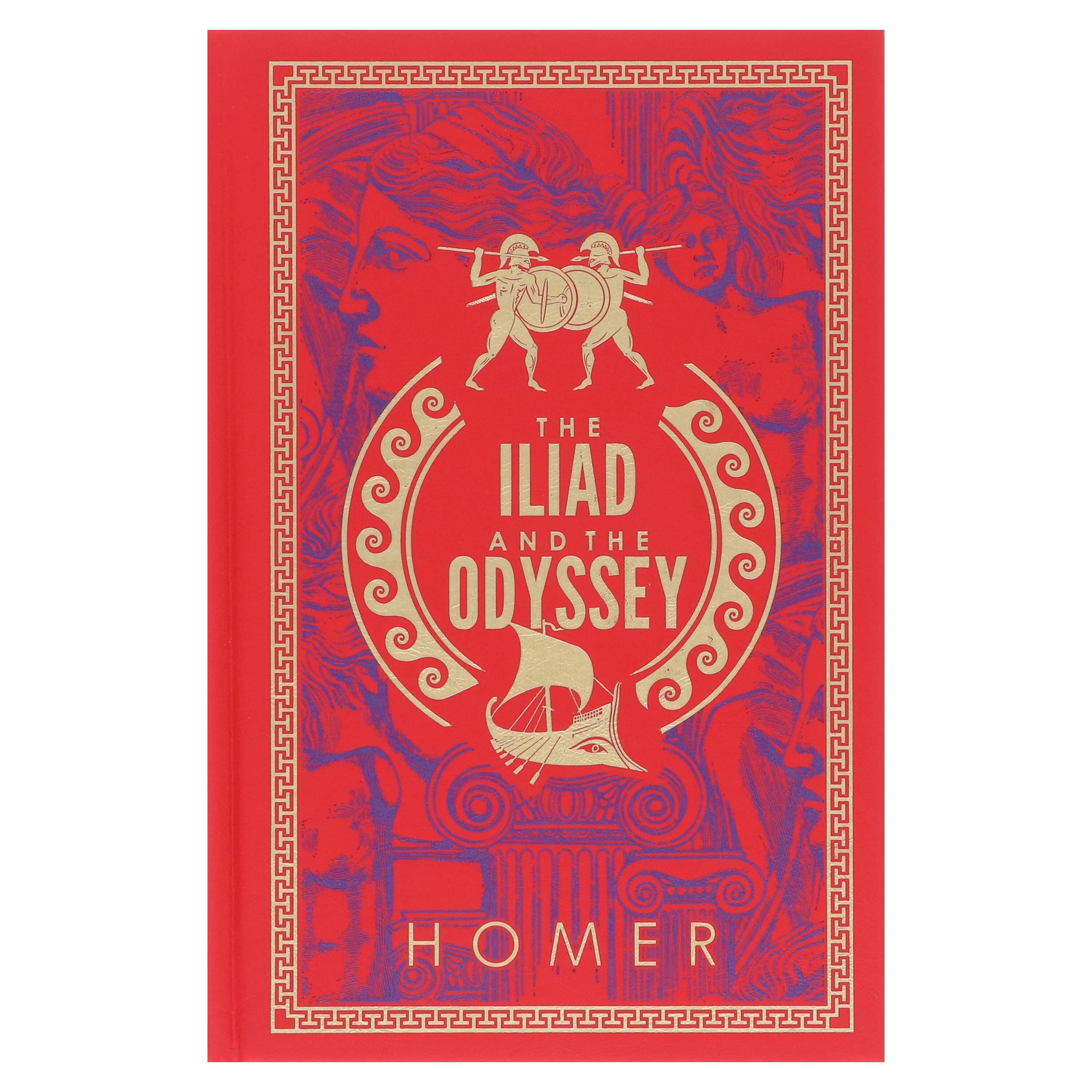 The Iliad and The Odyssey (Leather-bound) by Homer - Fiction - Paperback - Image 2