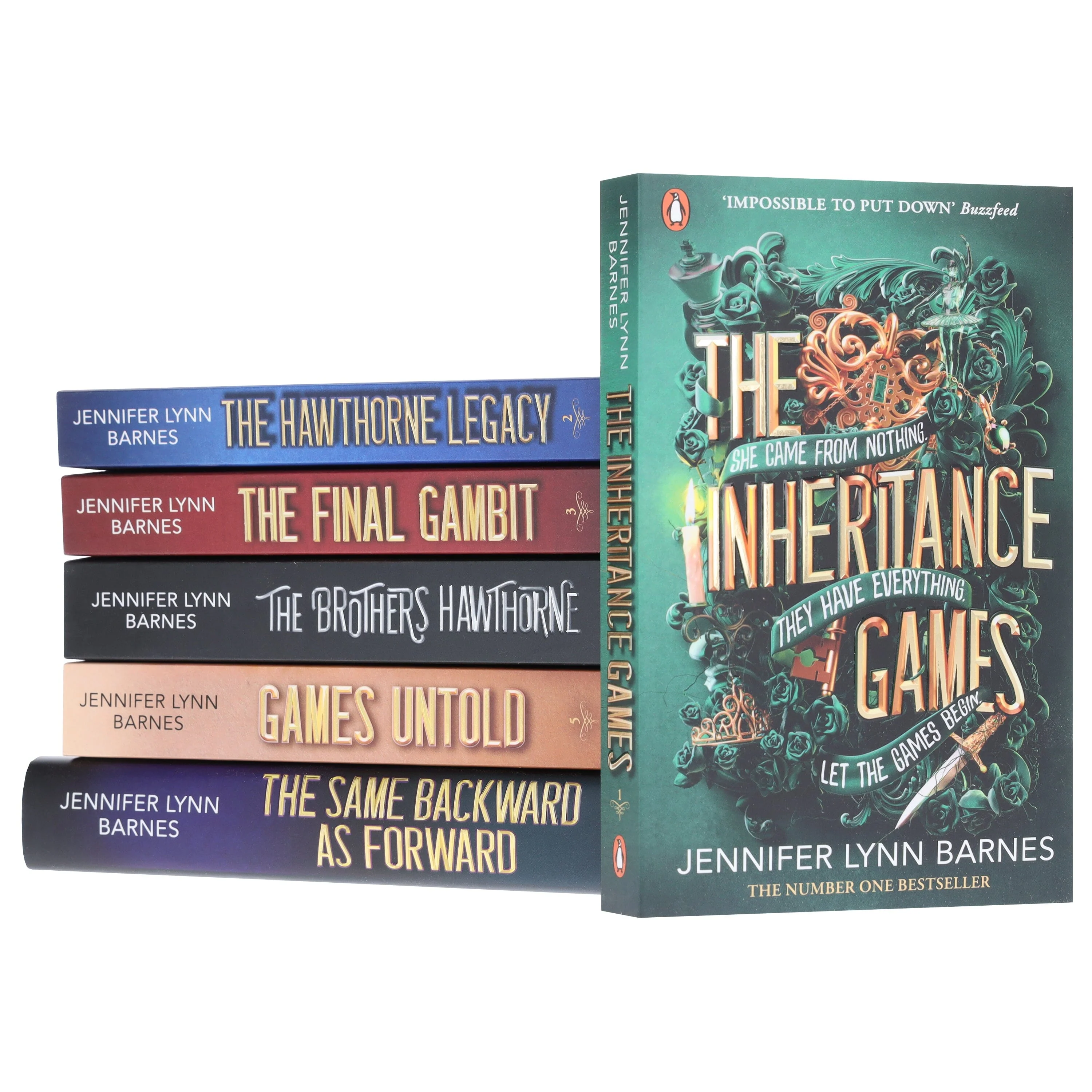 The Inheritance Games Series By Jennifer Lynn Barnes 6 Books Collection Set - Ages 12-17 - Paperback/Hardback - Image 5