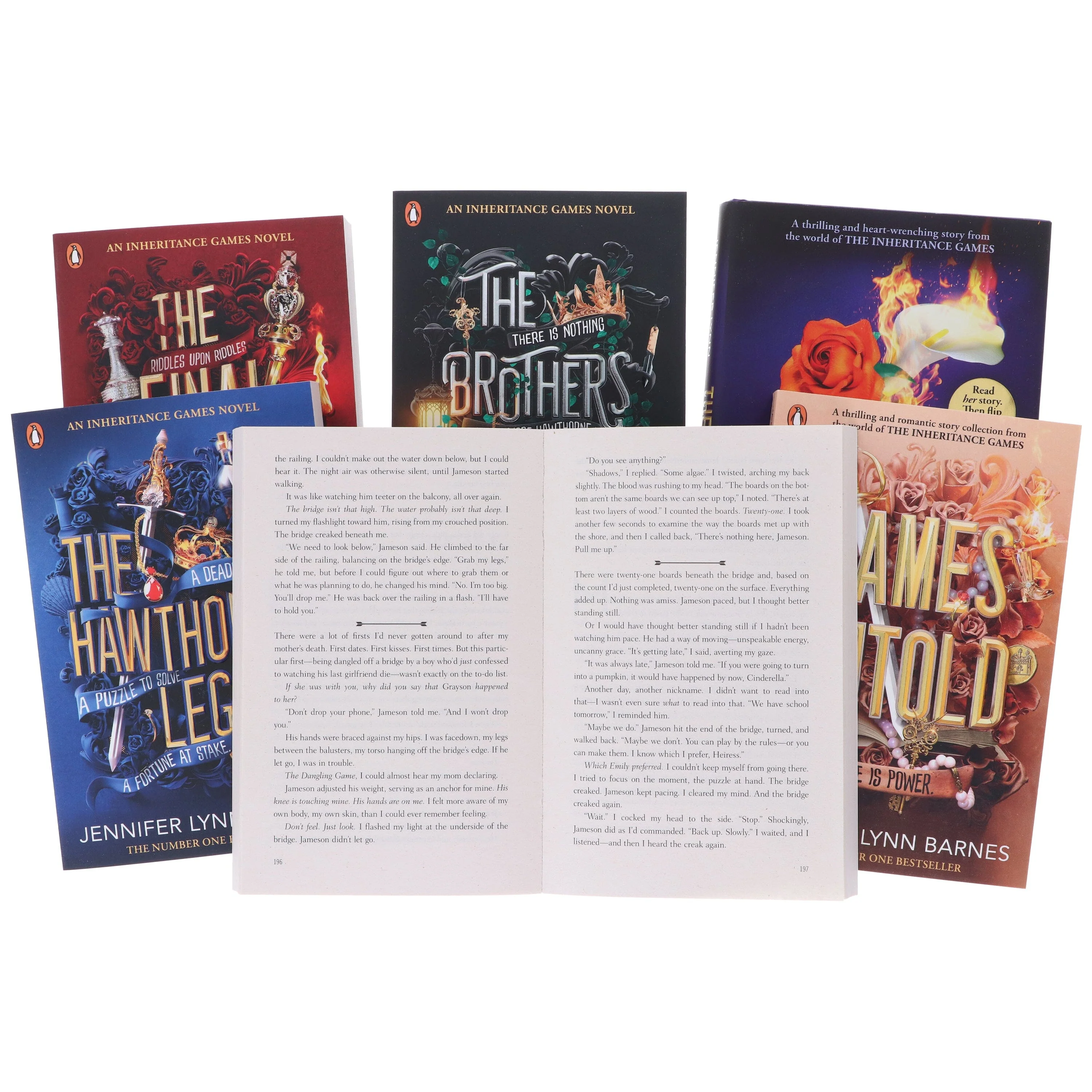The Inheritance Games Series By Jennifer Lynn Barnes 6 Books Collection Set - Ages 12-17 - Paperback/Hardback - Image 7