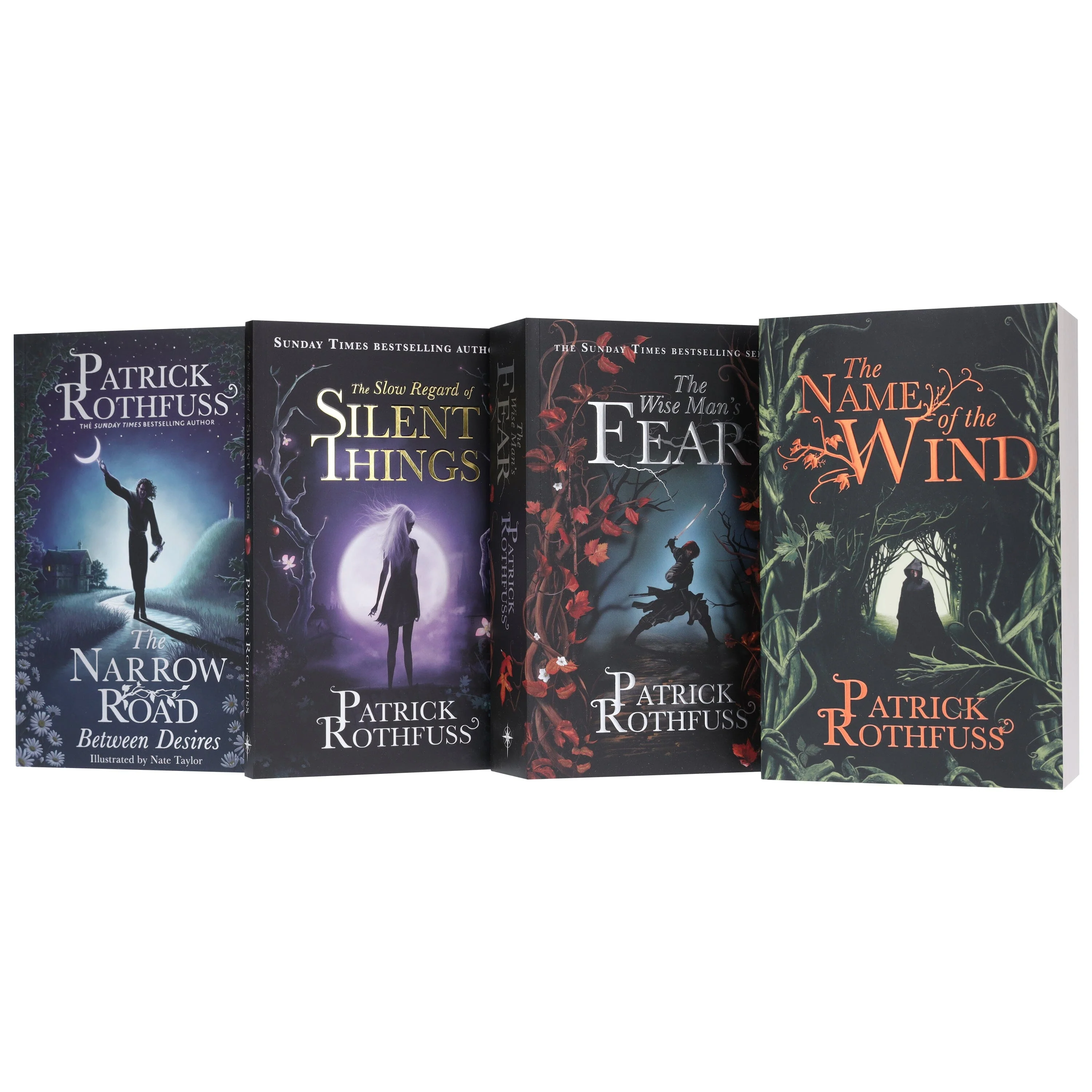 The Kingkiller Chronicle by Patrick Rothfuss 4 Books Collection Set - Fiction - Paperback - Image 4