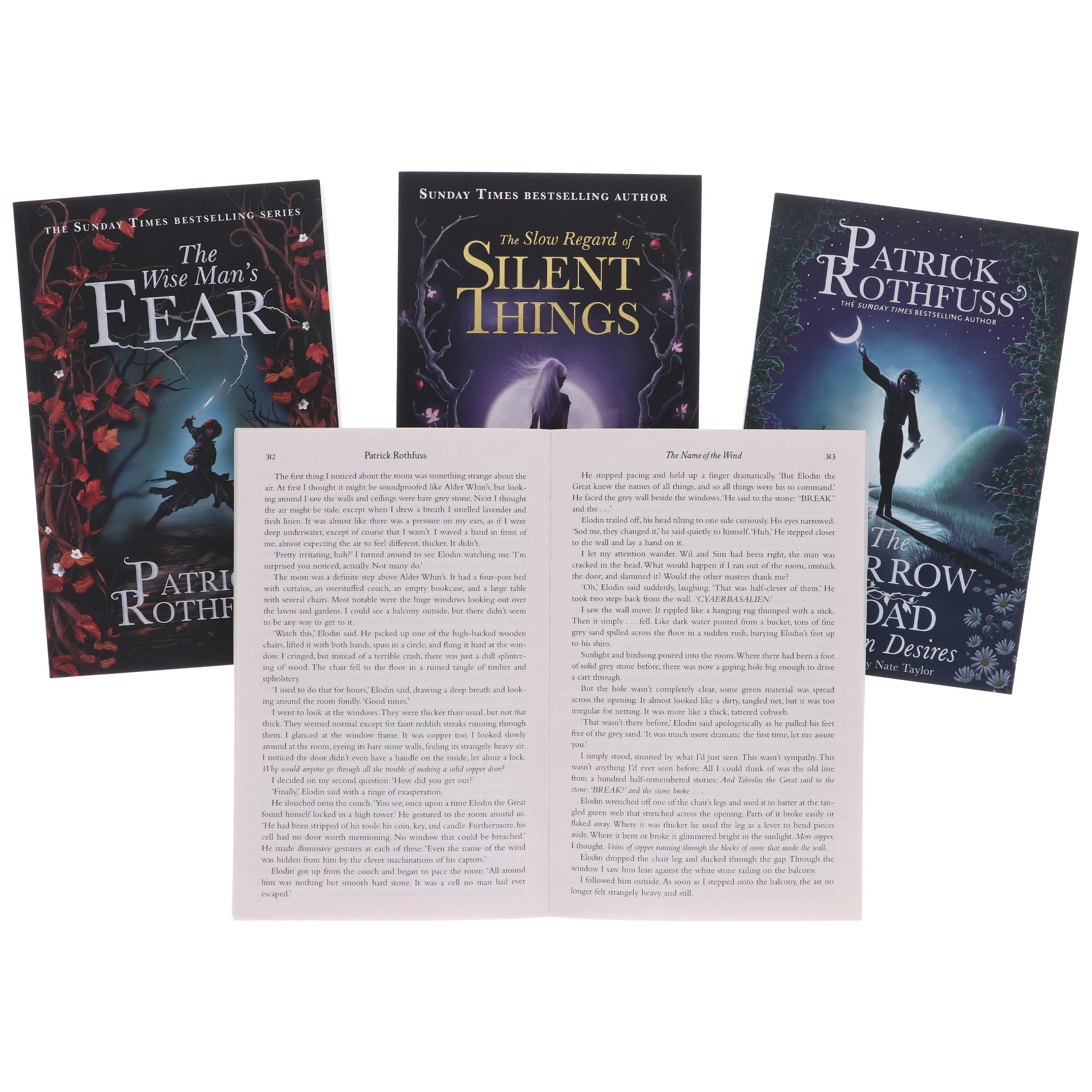 The Kingkiller Chronicle by Patrick Rothfuss 4 Books Collection Set - Fiction - Paperback - Image 7