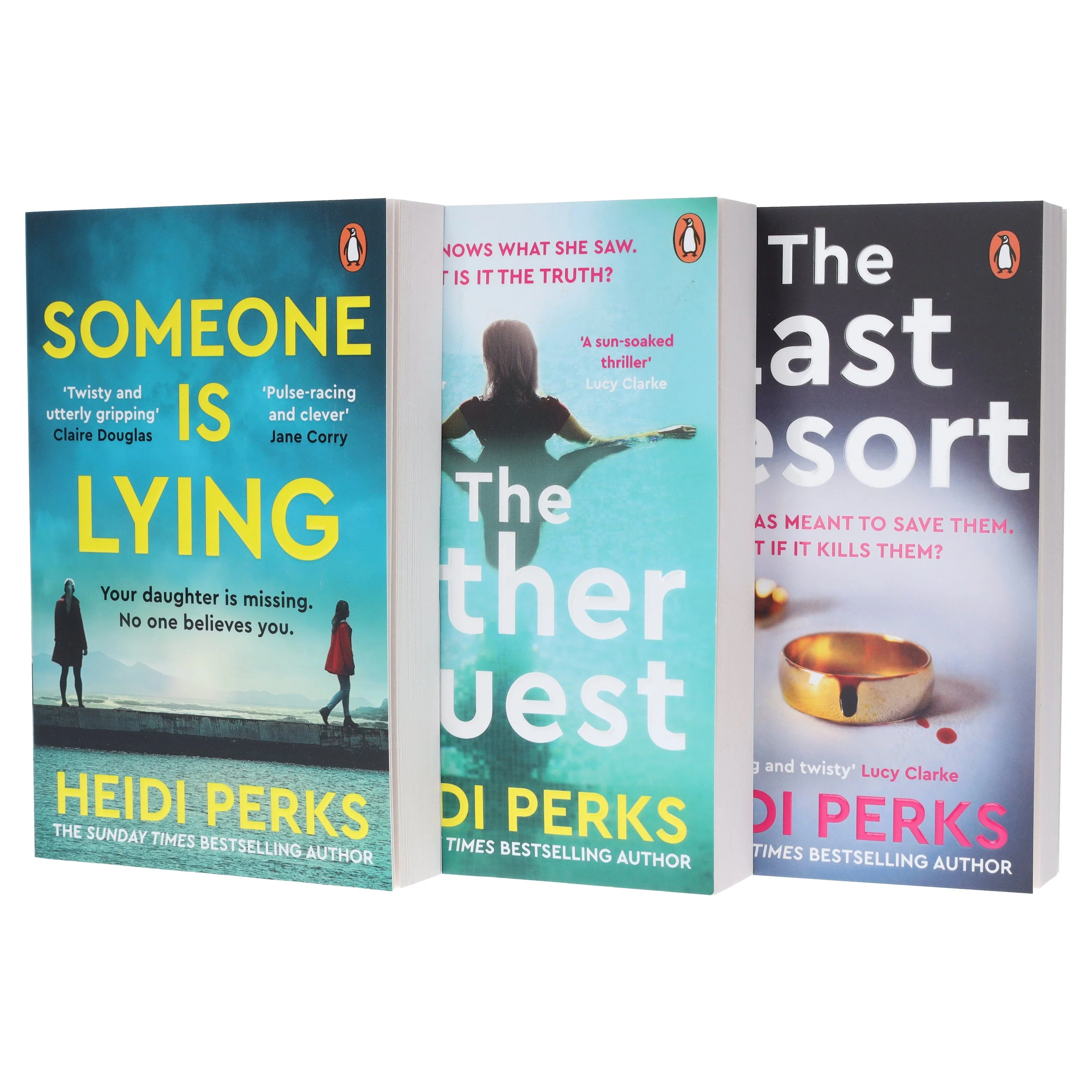 The Other Guest, The Last Resort & Someone Is Lying by Heidi Perks: 3 Books Set - Fiction - Paperback - Image 4