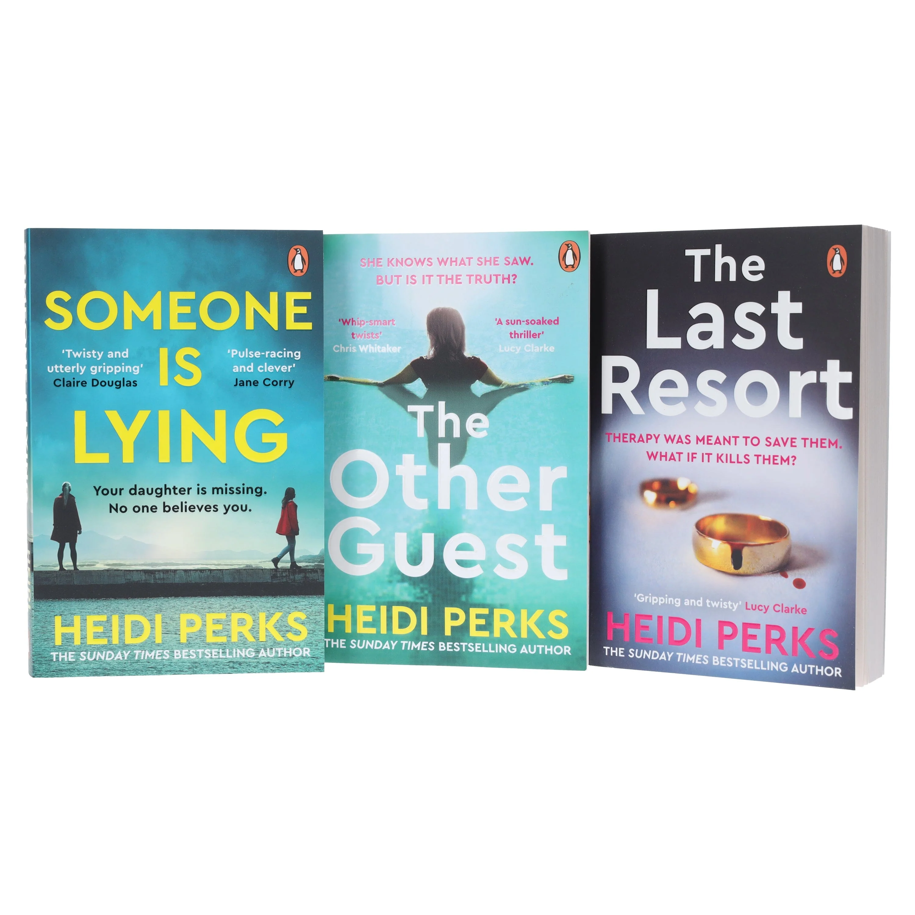 The Other Guest, The Last Resort & Someone Is Lying by Heidi Perks: 3 Books Set - Fiction - Paperback - Image 5